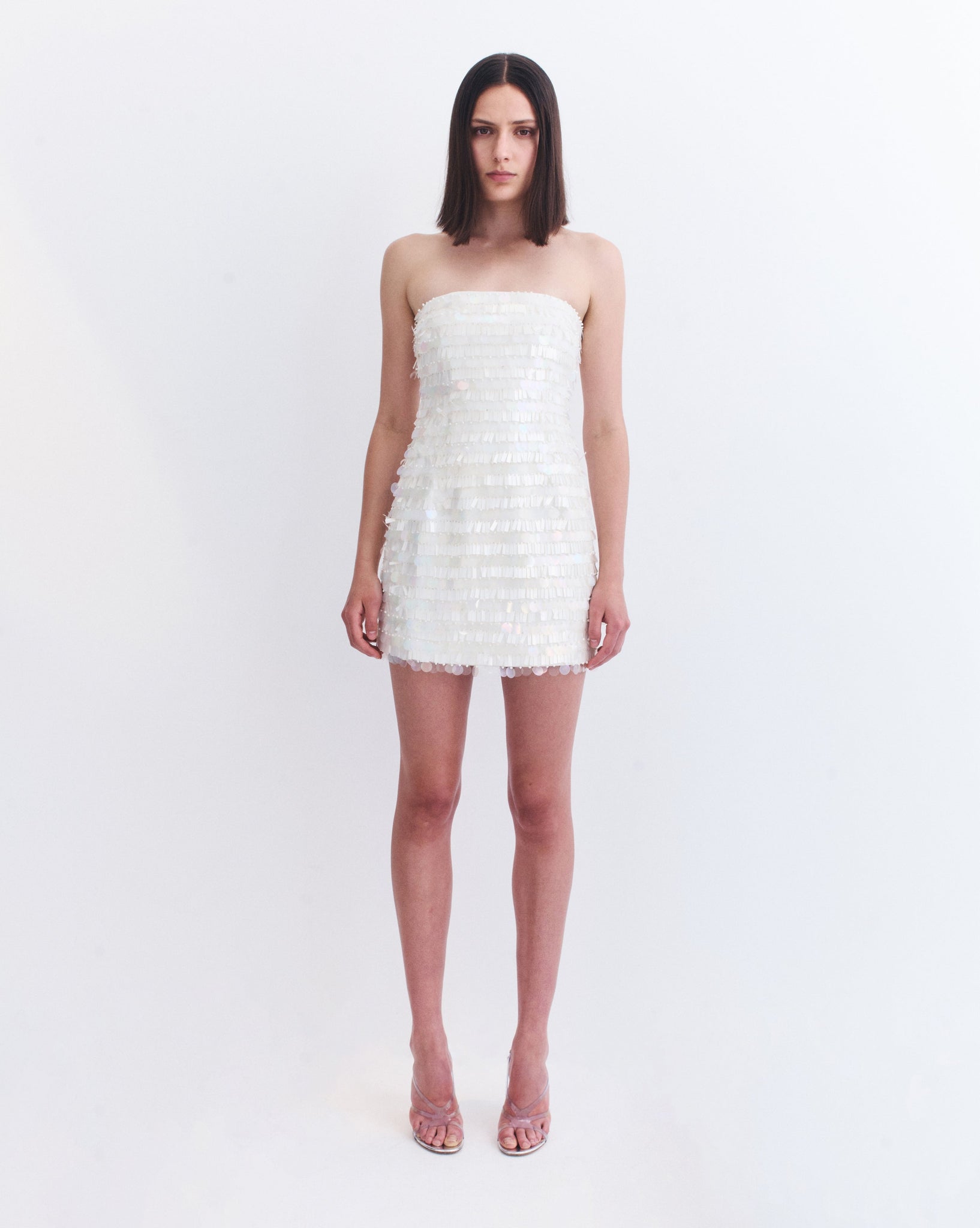 Manon Mini Dress - White