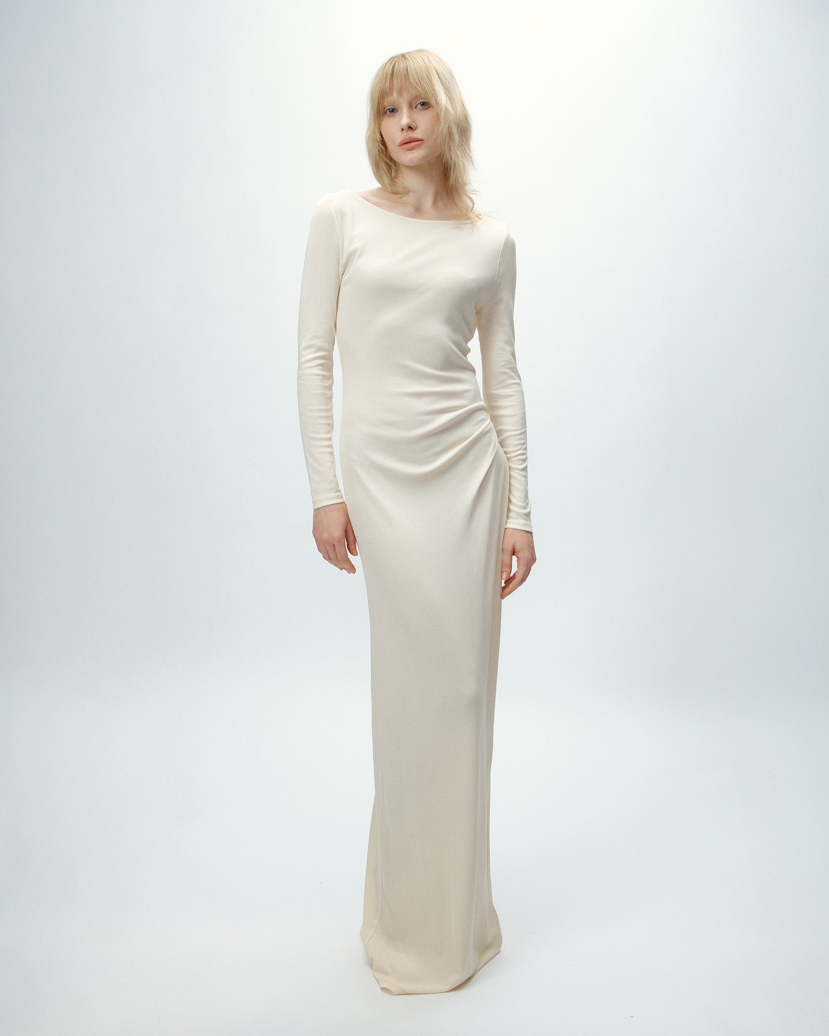 Lune Dress in Cream