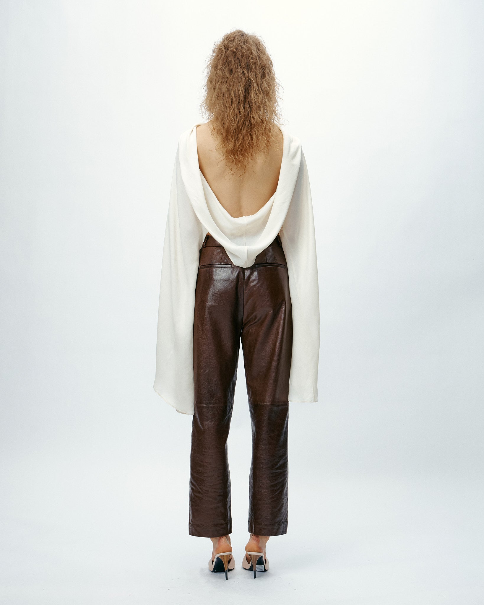 Elara Top in Bone White