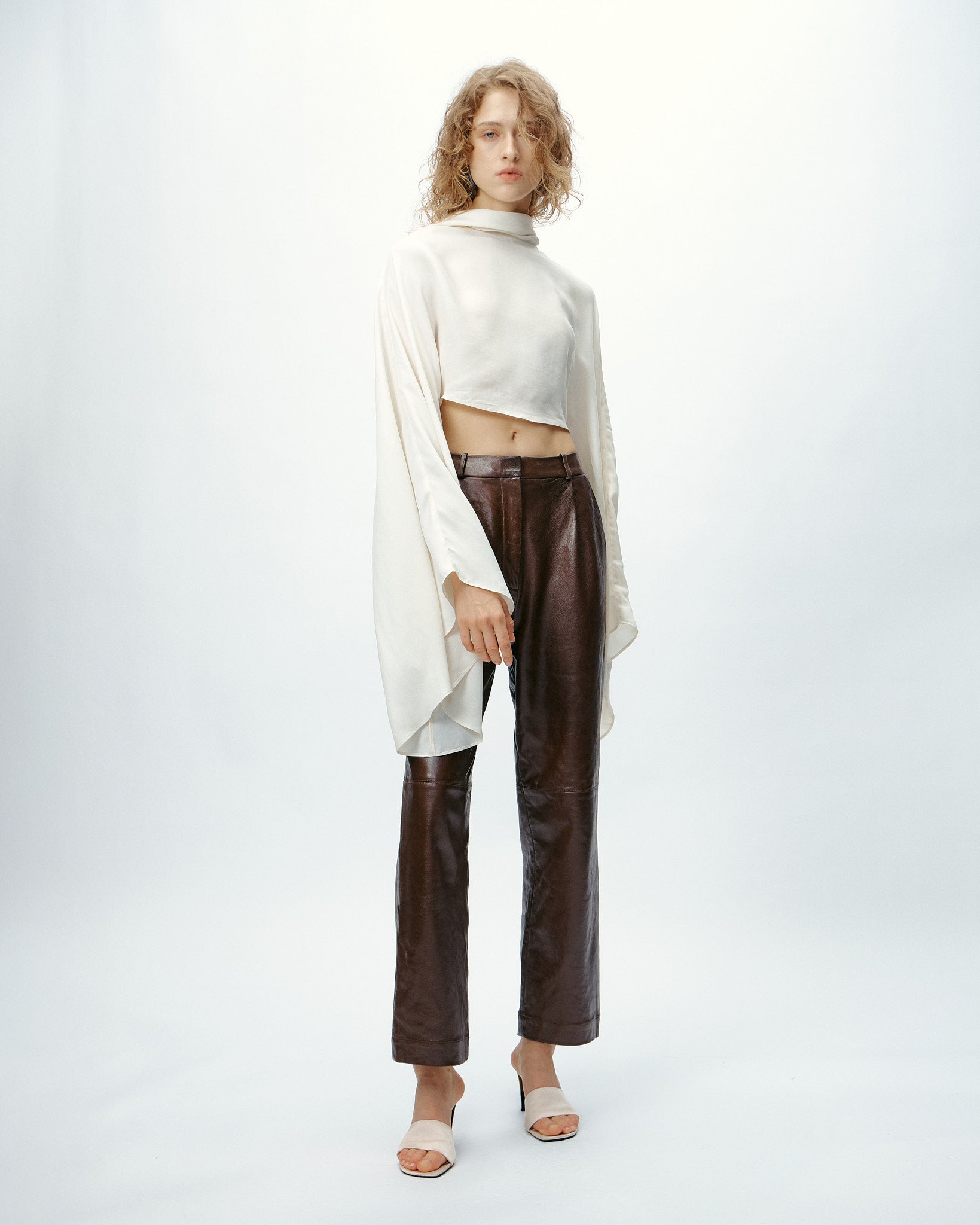 Elara Top in Bone White