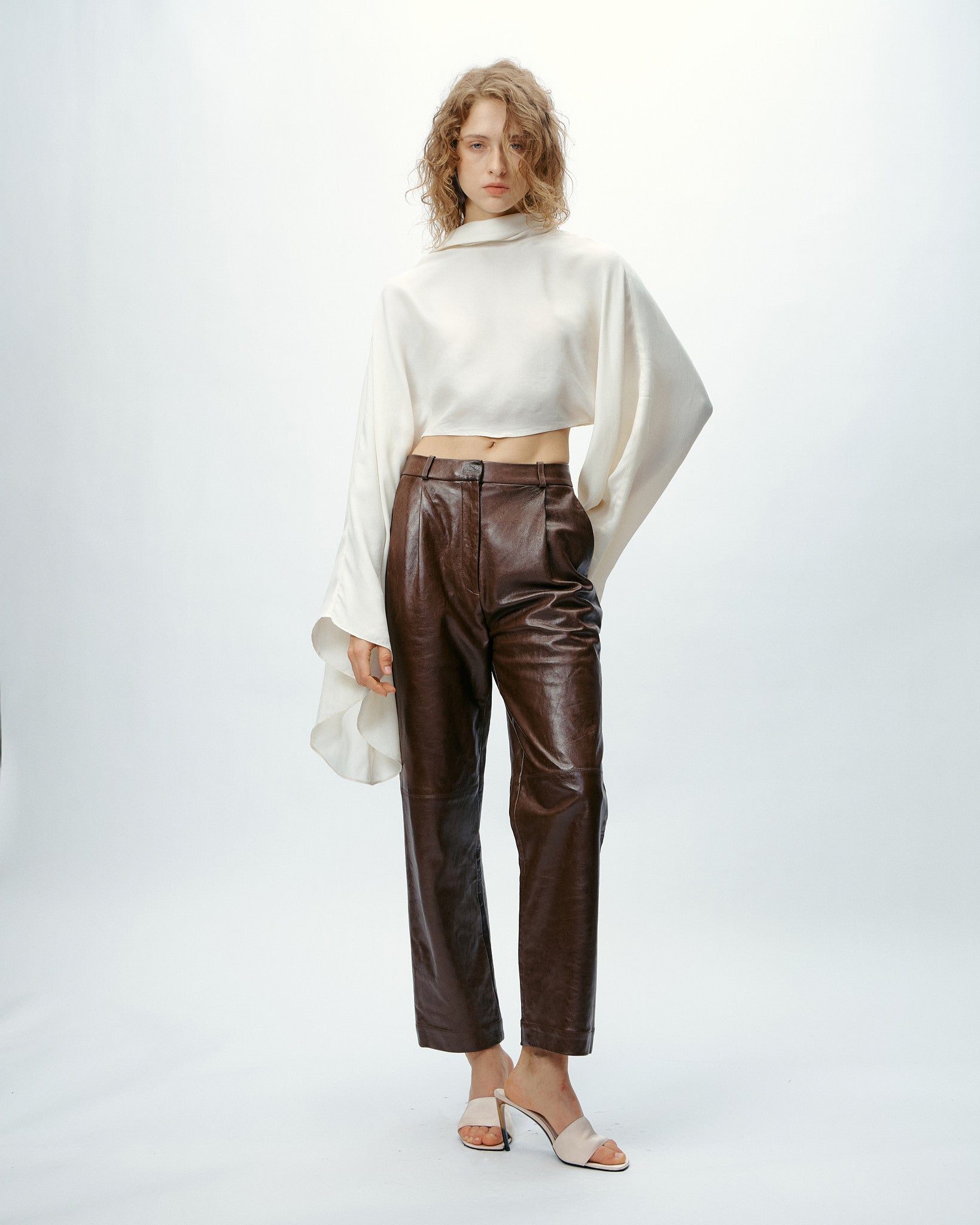 Elara Top in Bone White