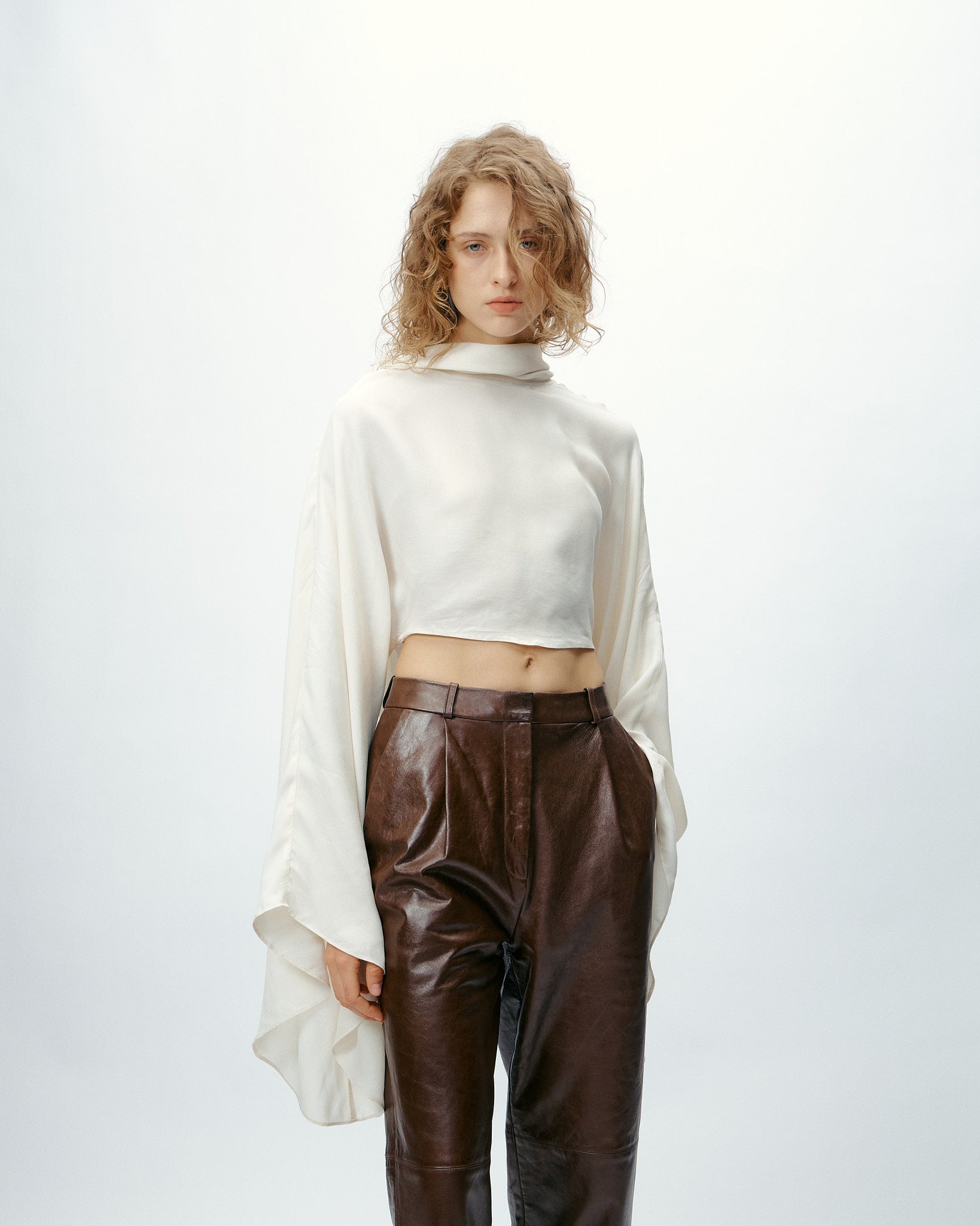 Elara Top in Bone White