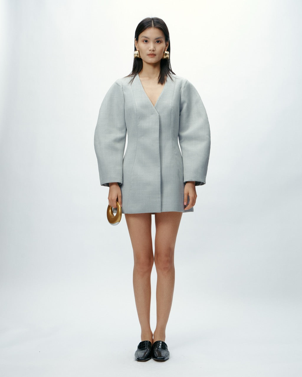Lyra Jacket in Light Grey