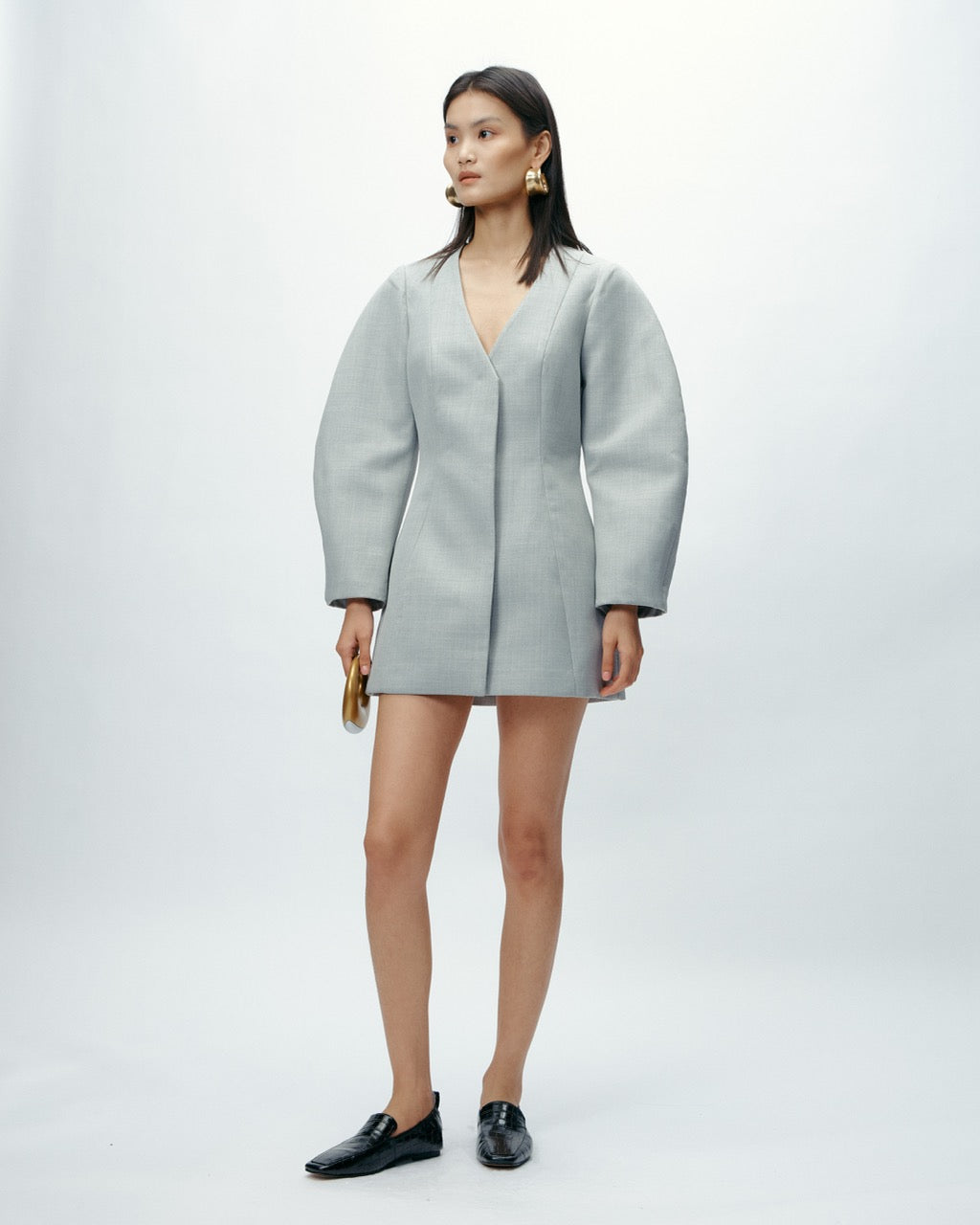Lyra Jacket in Light Grey
