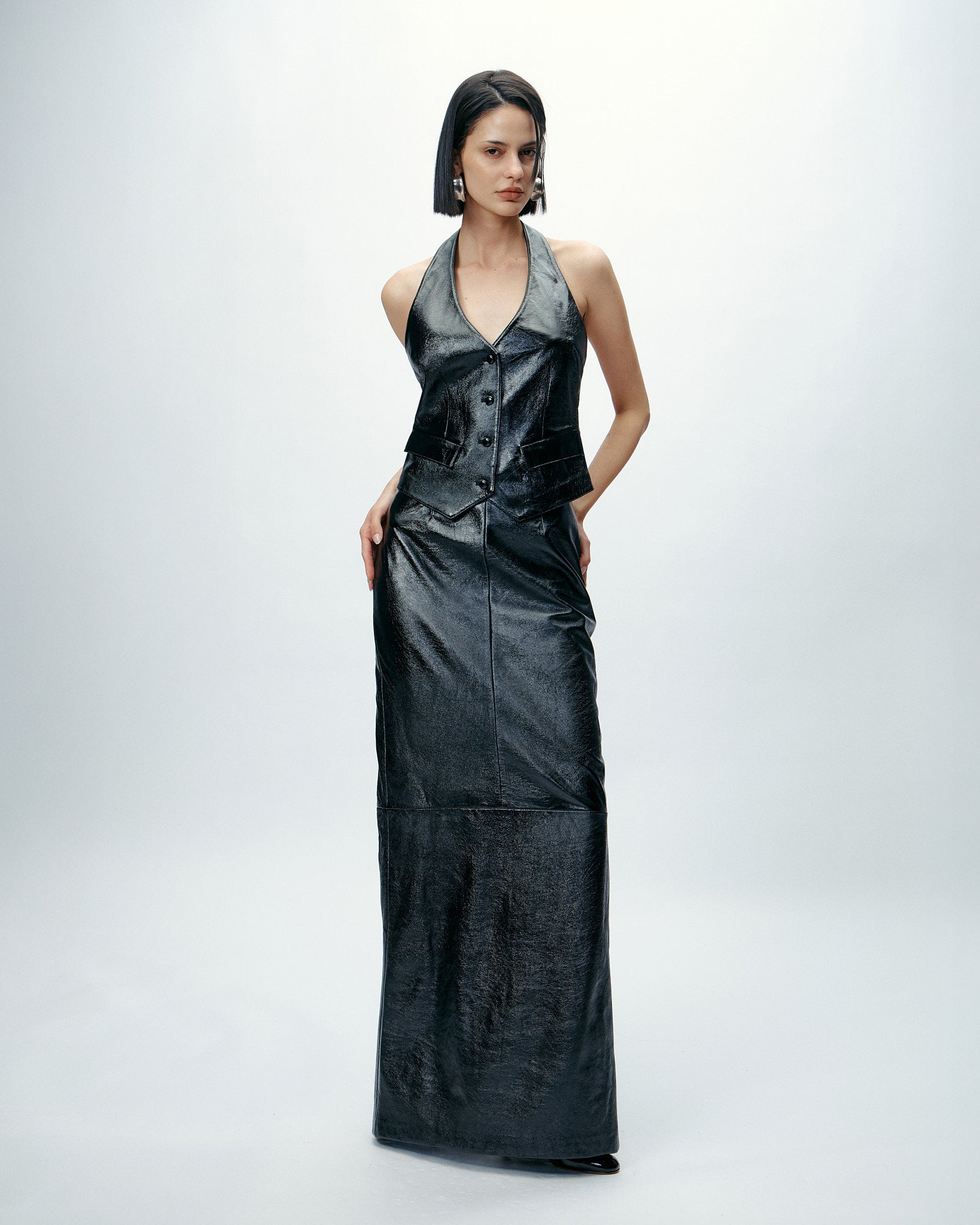 Liora Vest in Black