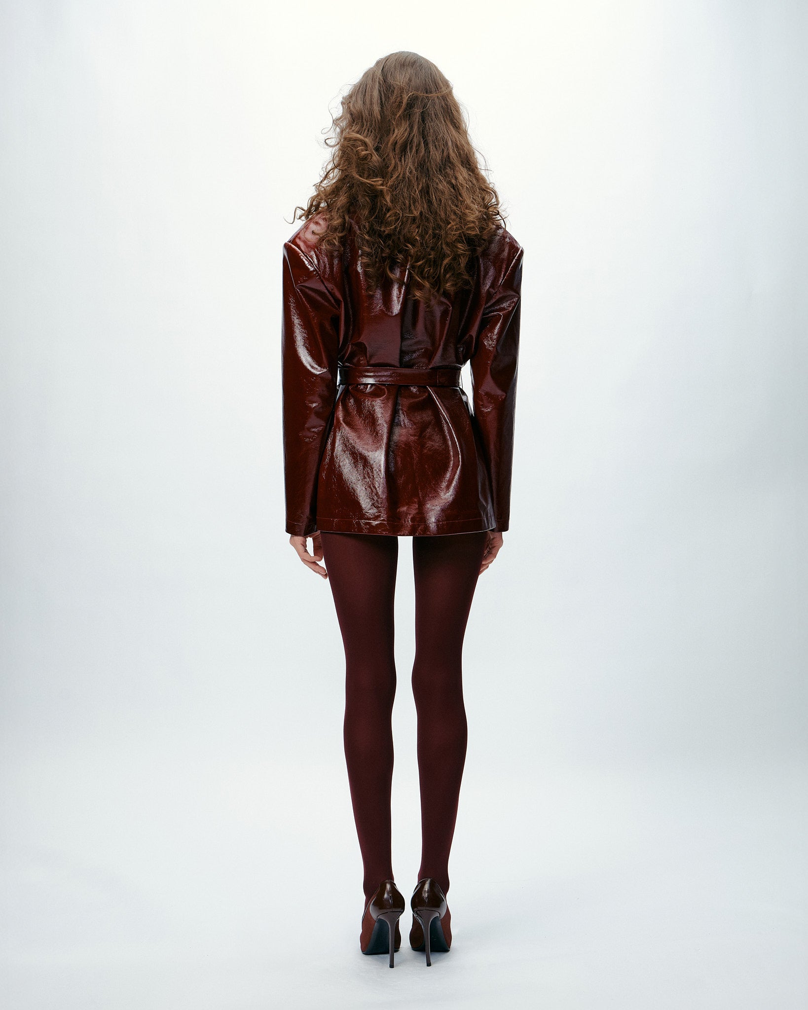 Sage Jacket in Oxblood