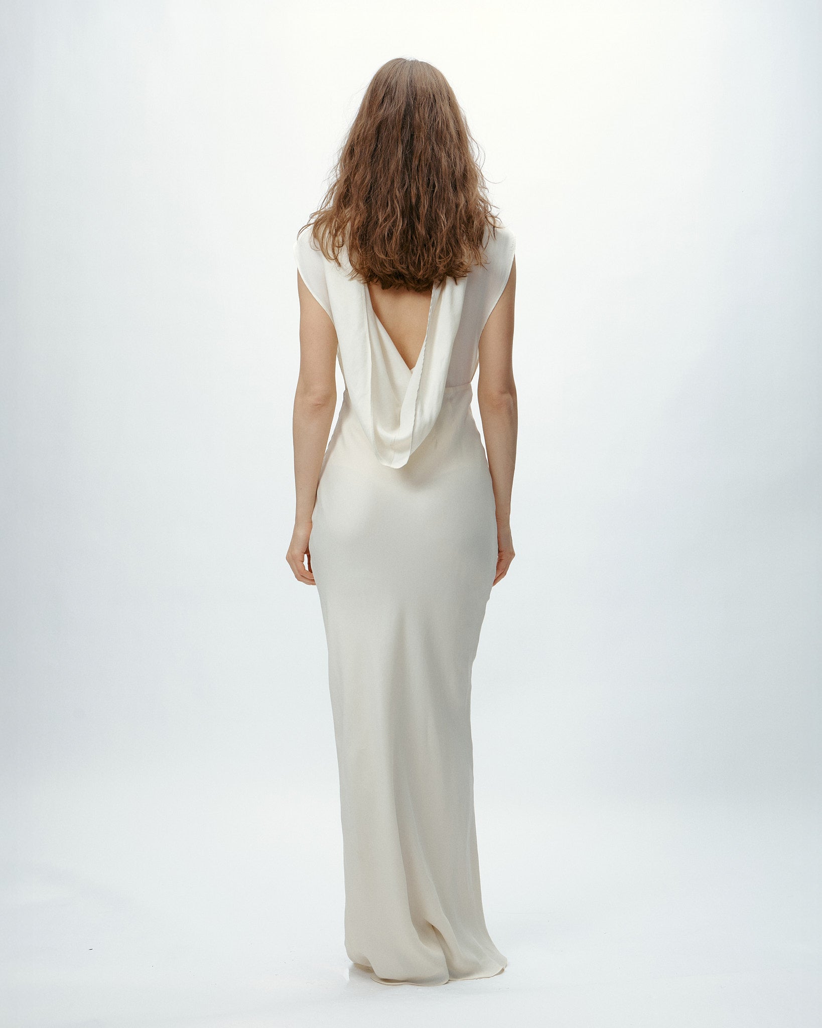Stella Dress in Bone White