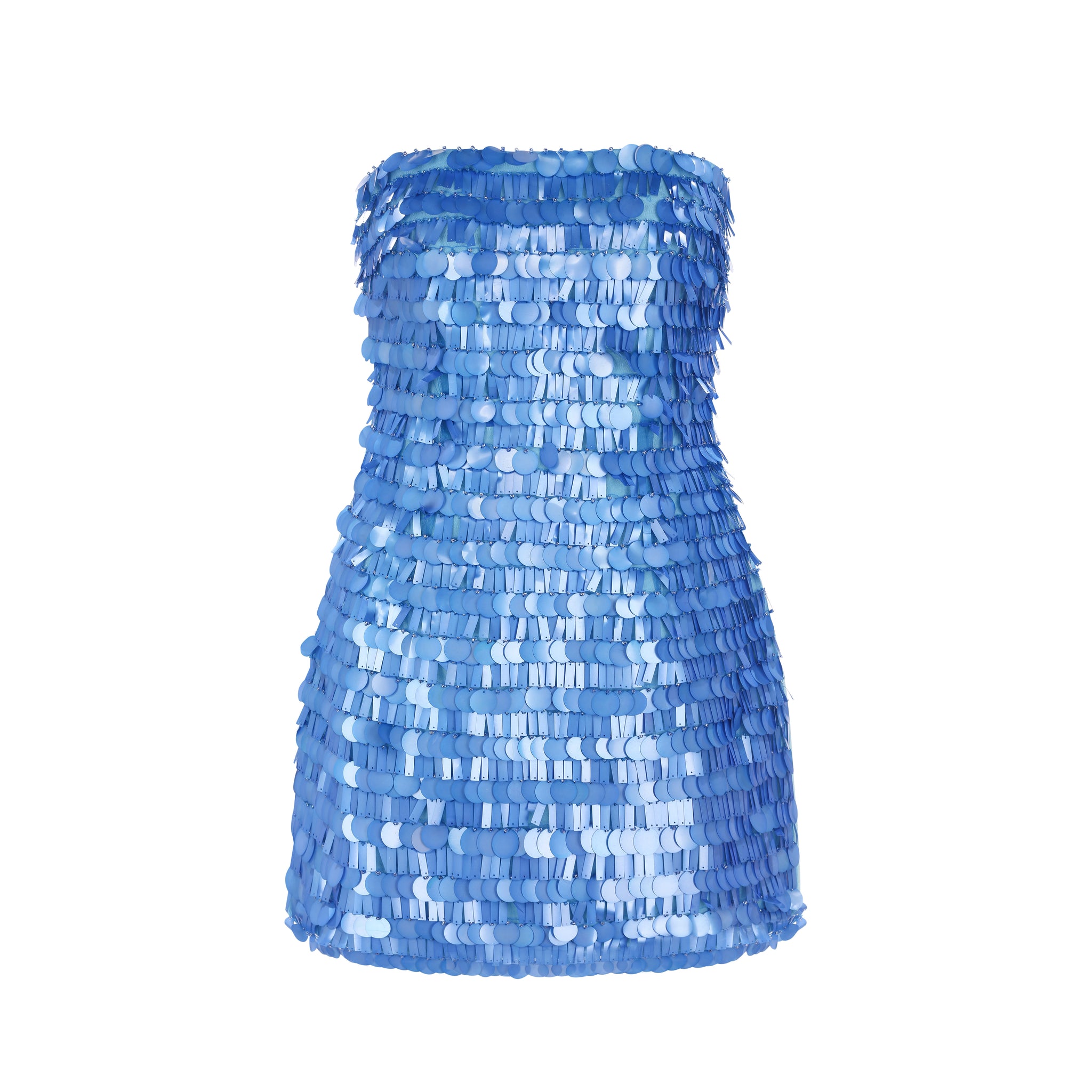 Manon Mini Dress - Light Blue
