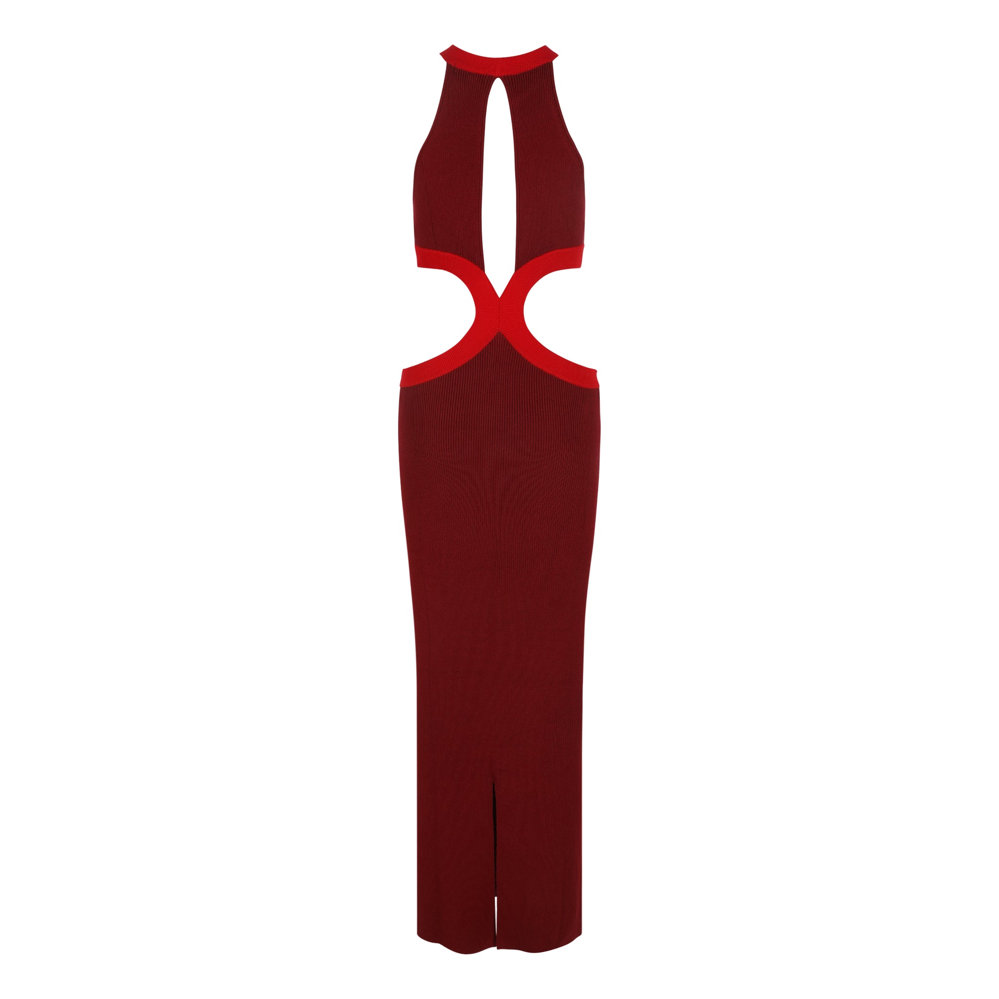 Bridget Dress-Maroon, Red