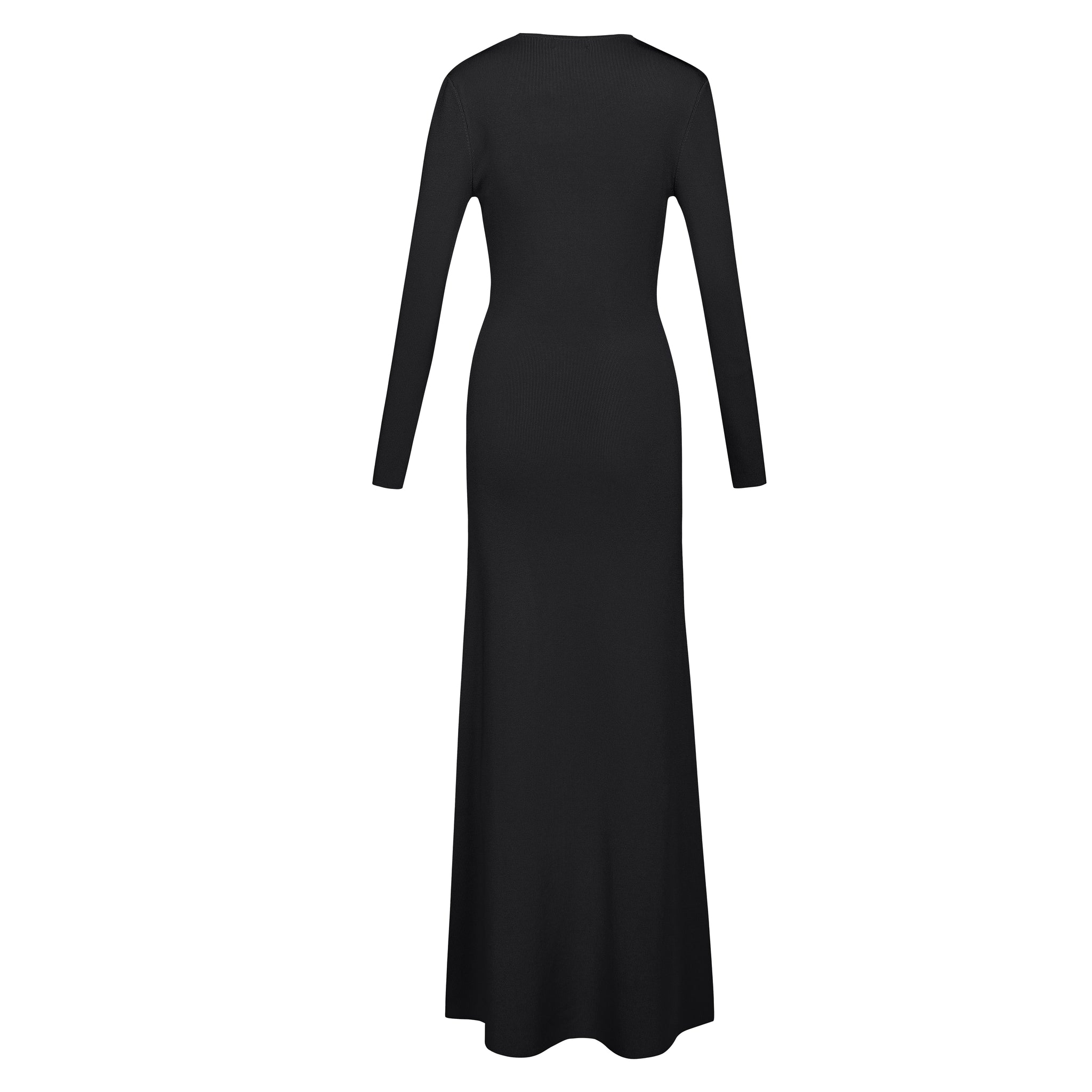 Eva Double Bar Dress - Black