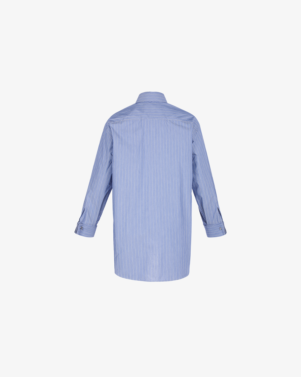 Valla Shirt - Light Blue Pinstripe
