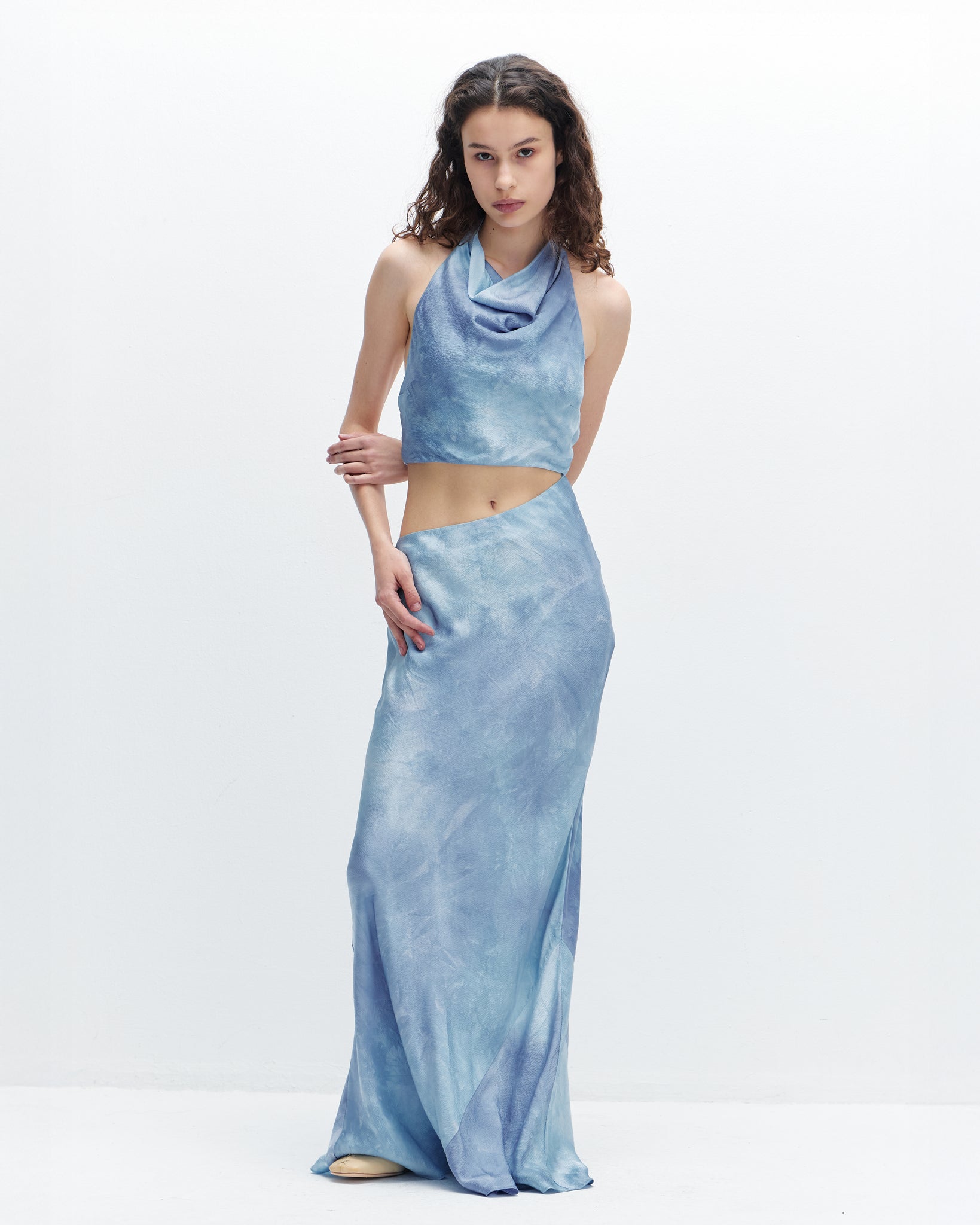 Chloe Dress-Tie-Dye Print