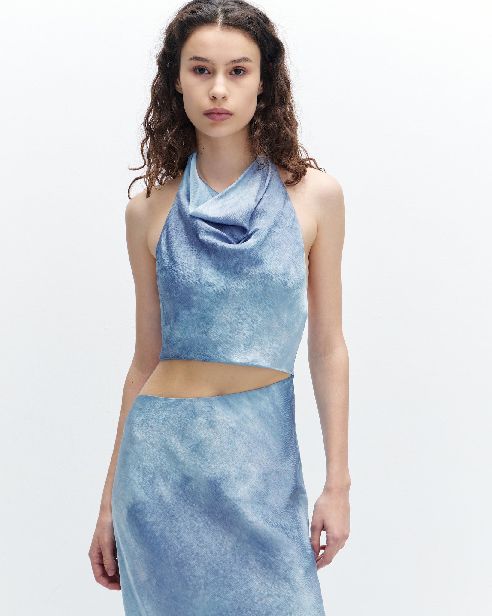 Chloe Dress-Tie-Dye Print