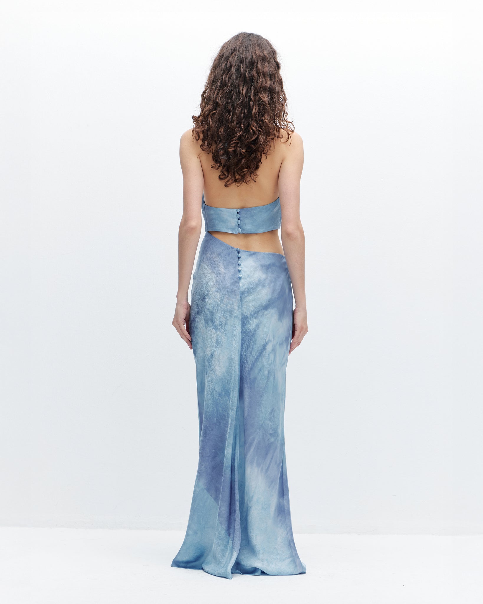 Chloe Dress-Tie-Dye Print