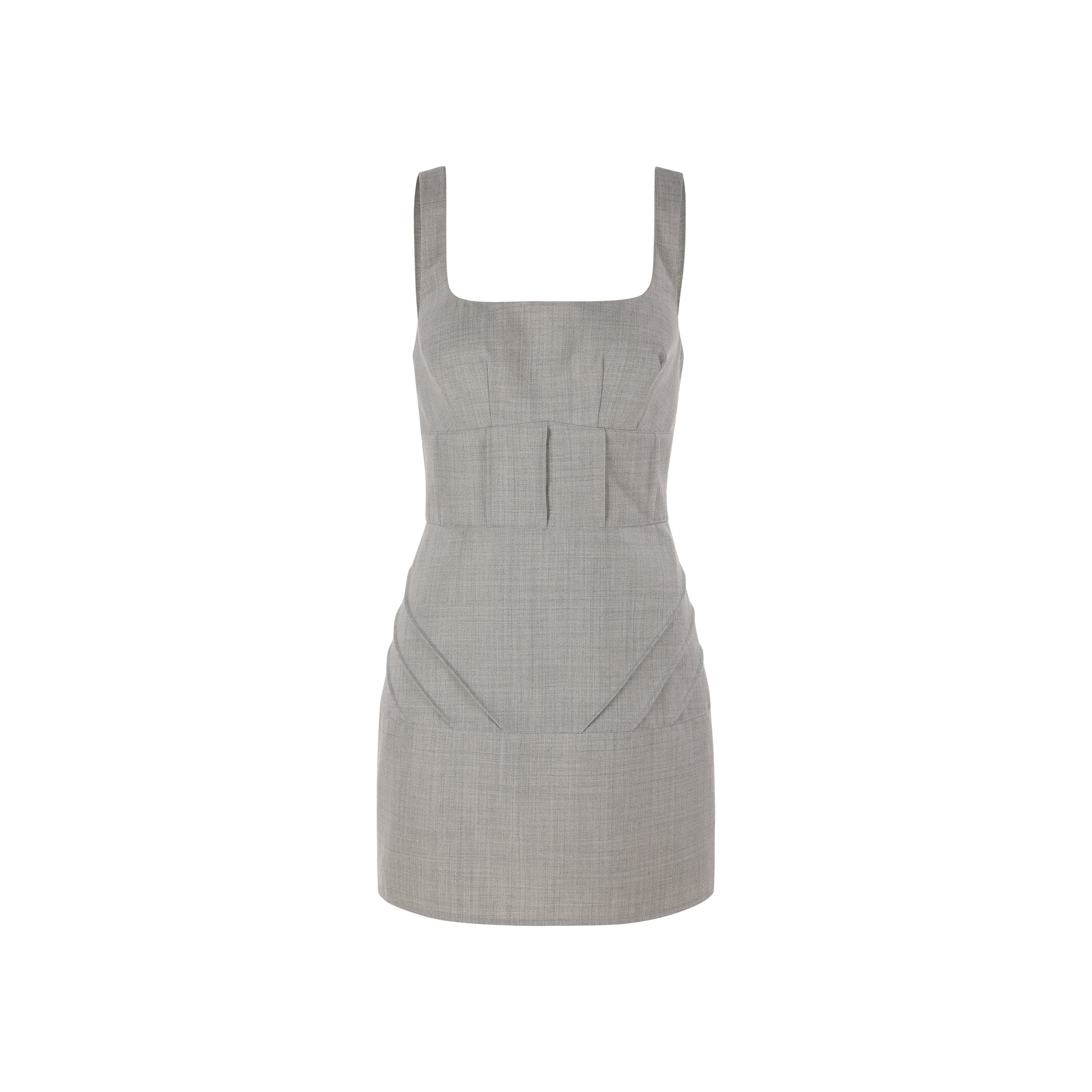 Mae Mini Dress - Grey