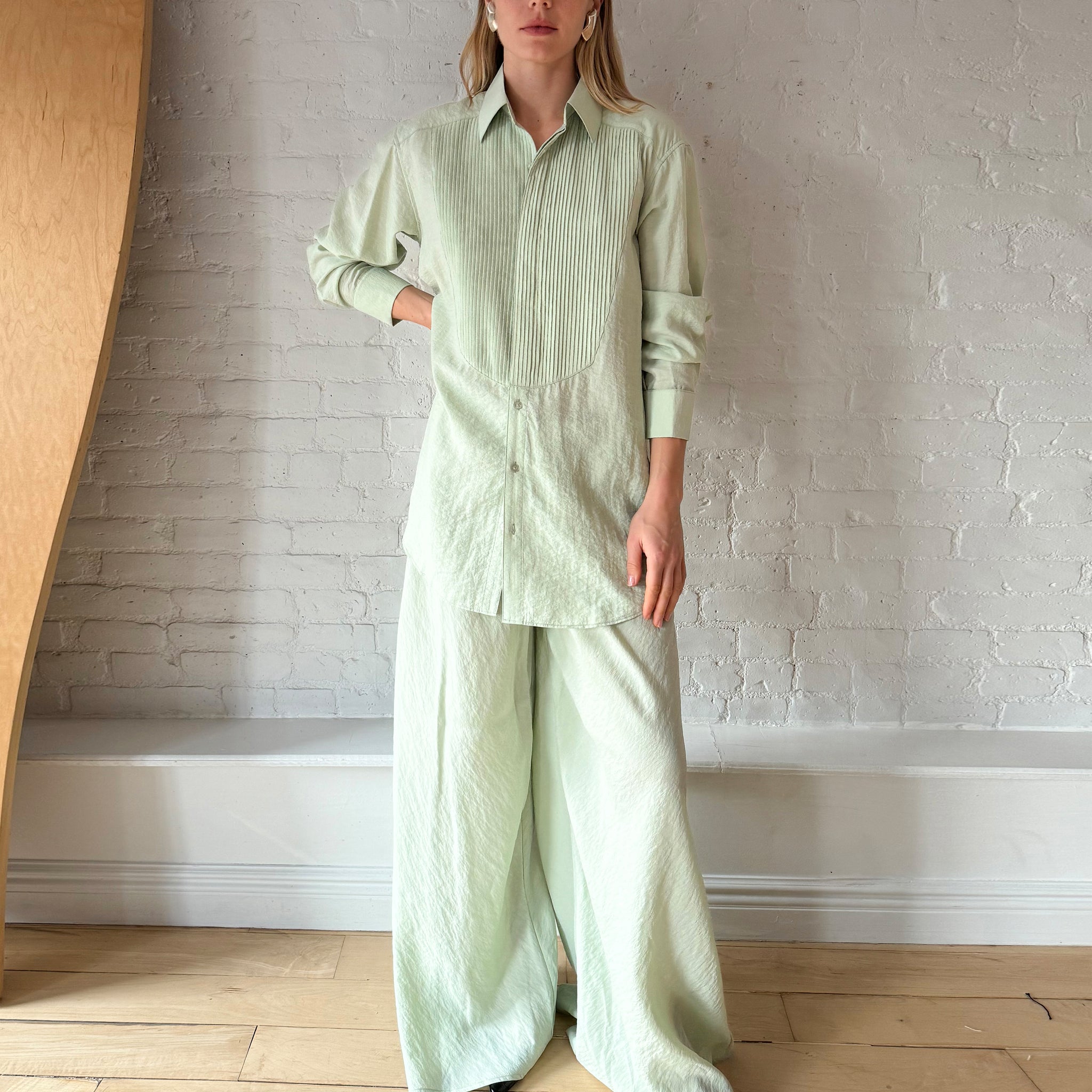 Valla Pant-Sage Green