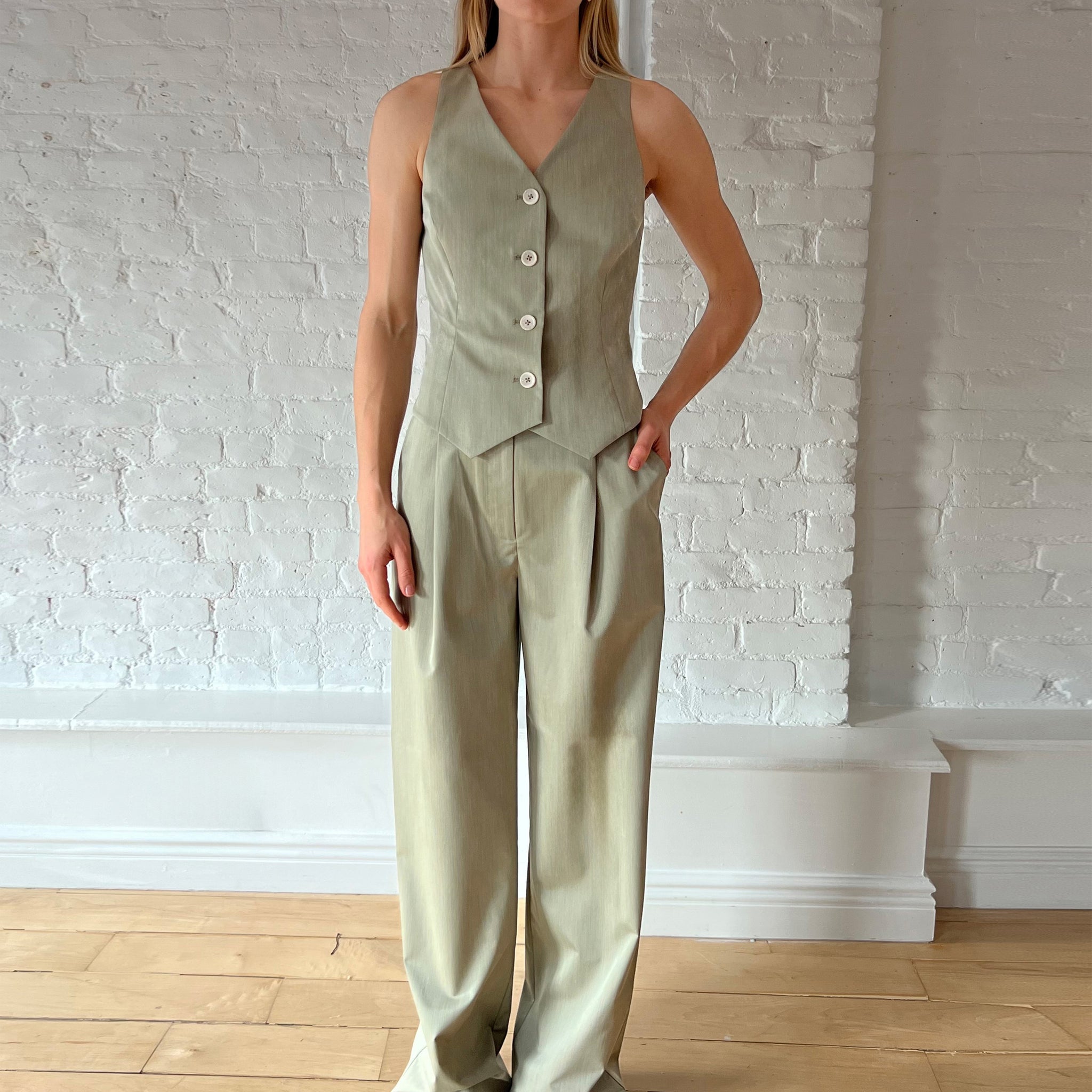 Indy Pant-Sage Green