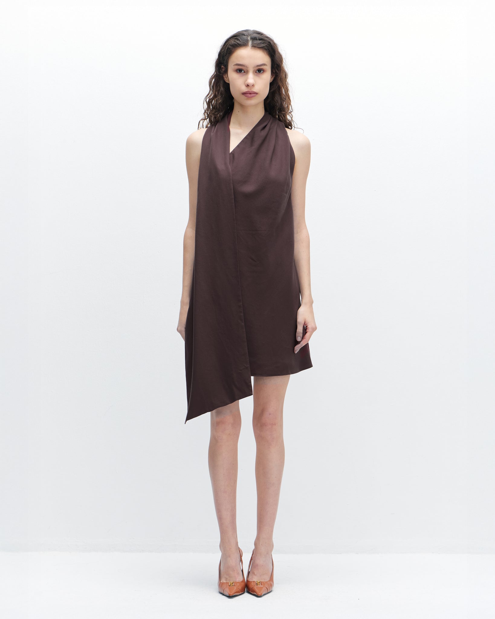 Cassidy Dress-Bitter Chocolate