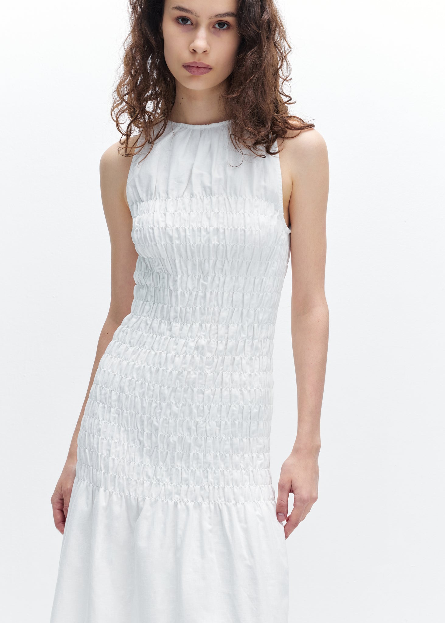 Arabella Dress-White