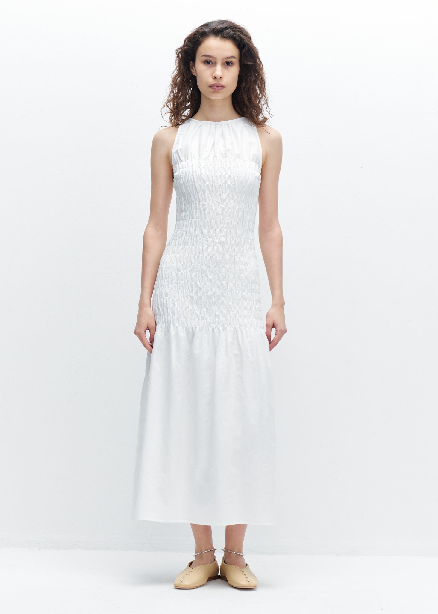 Arabella Dress-White