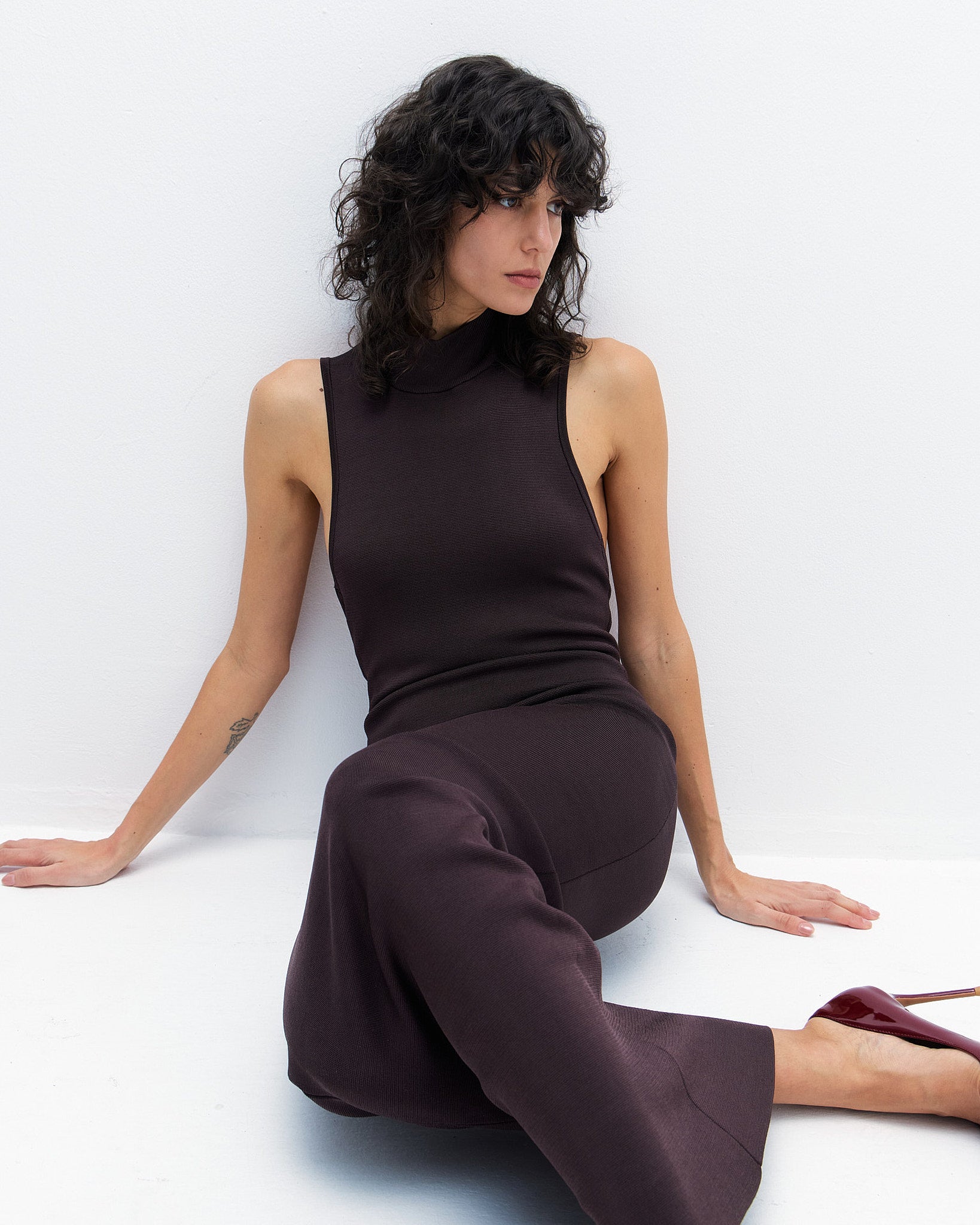 Scarlett Dress in Coffee Bean