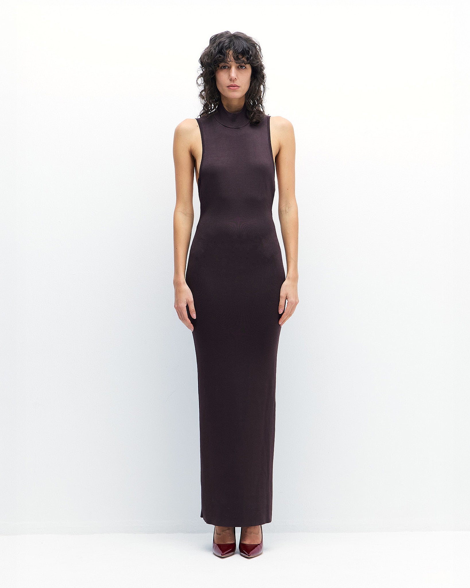 Scarlett Dress in Coffee Bean