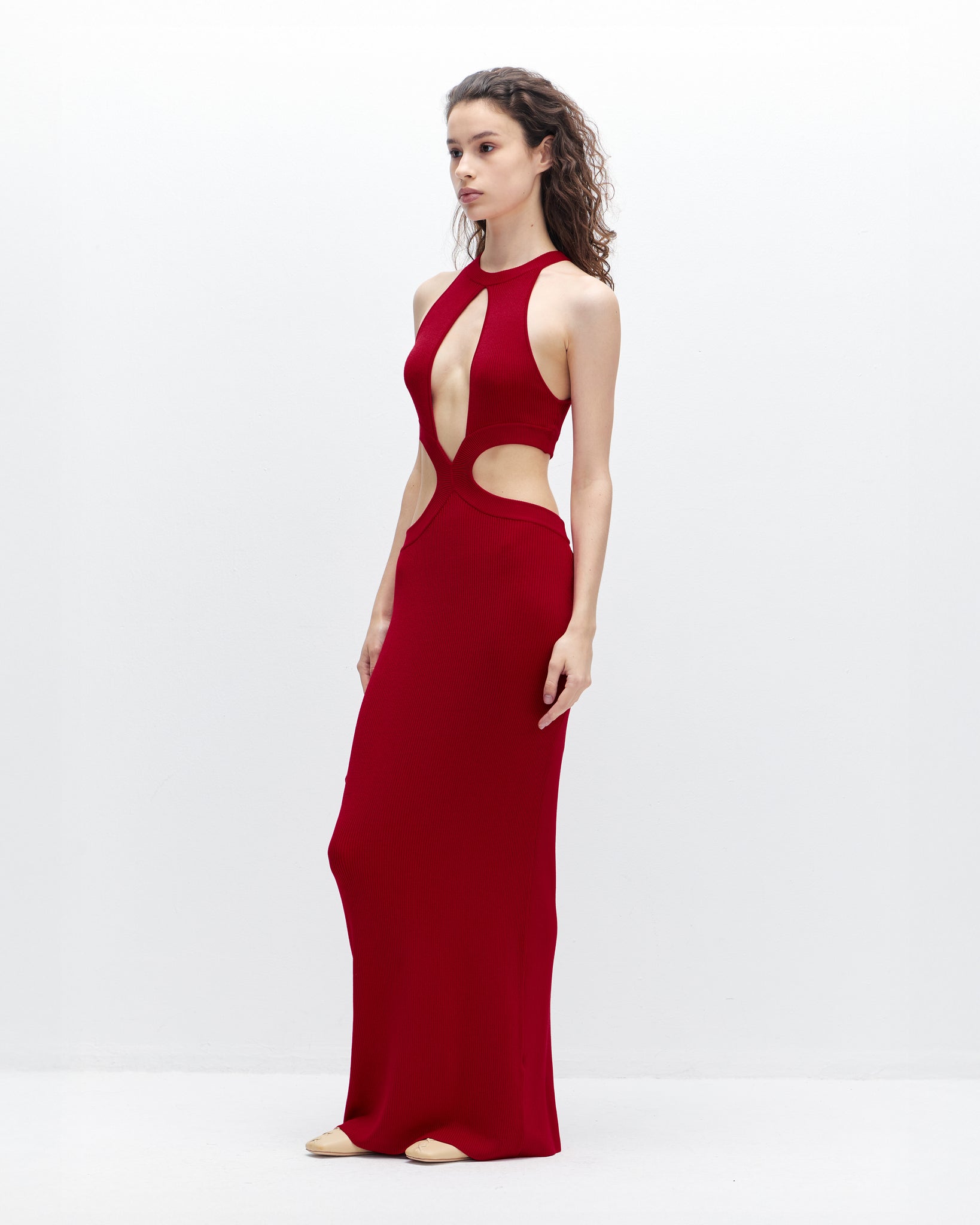 Bridget Dress-Red