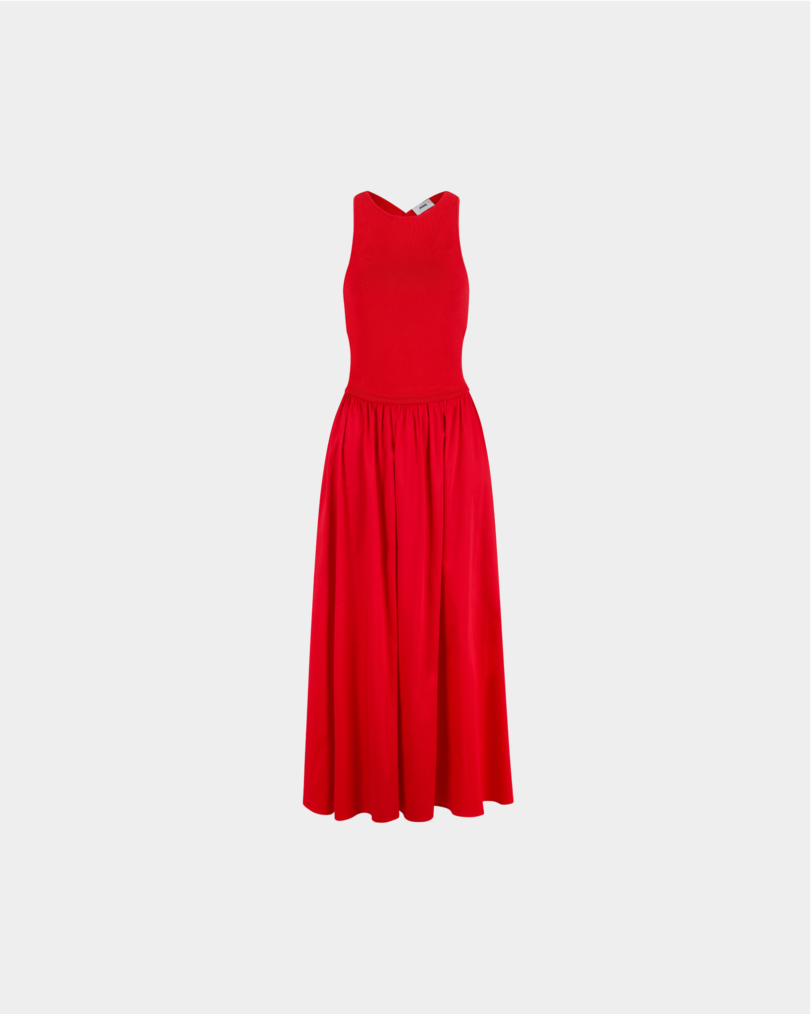 Agnes Dress in Red Dahlia