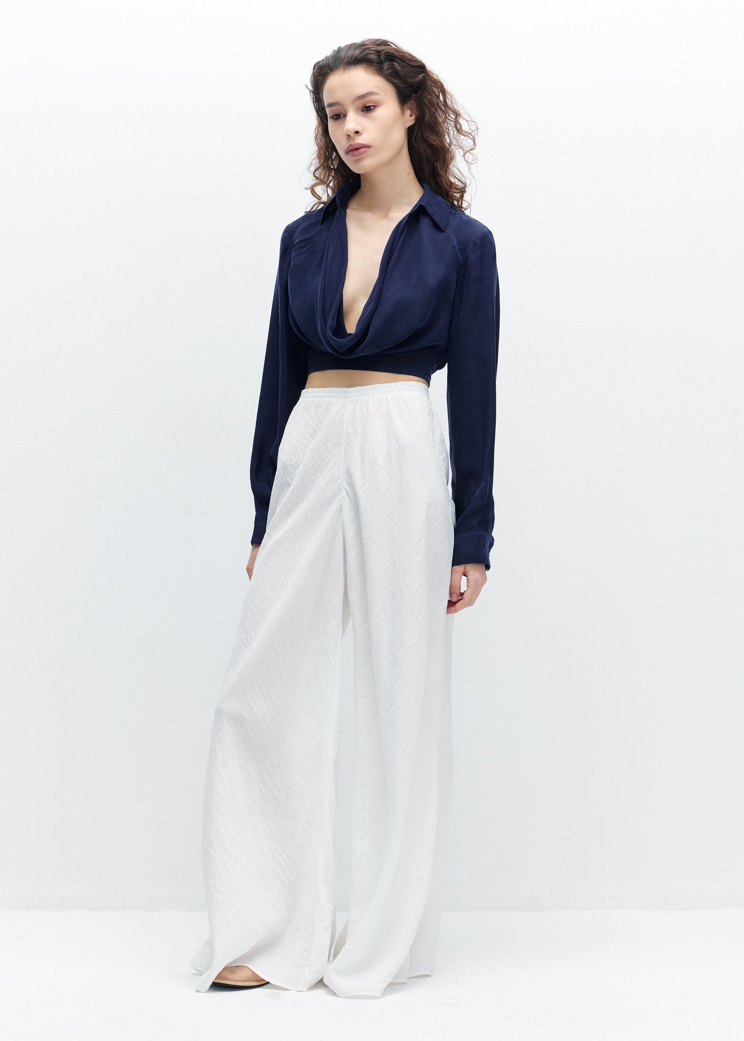 Sofia Top in Evening Blue