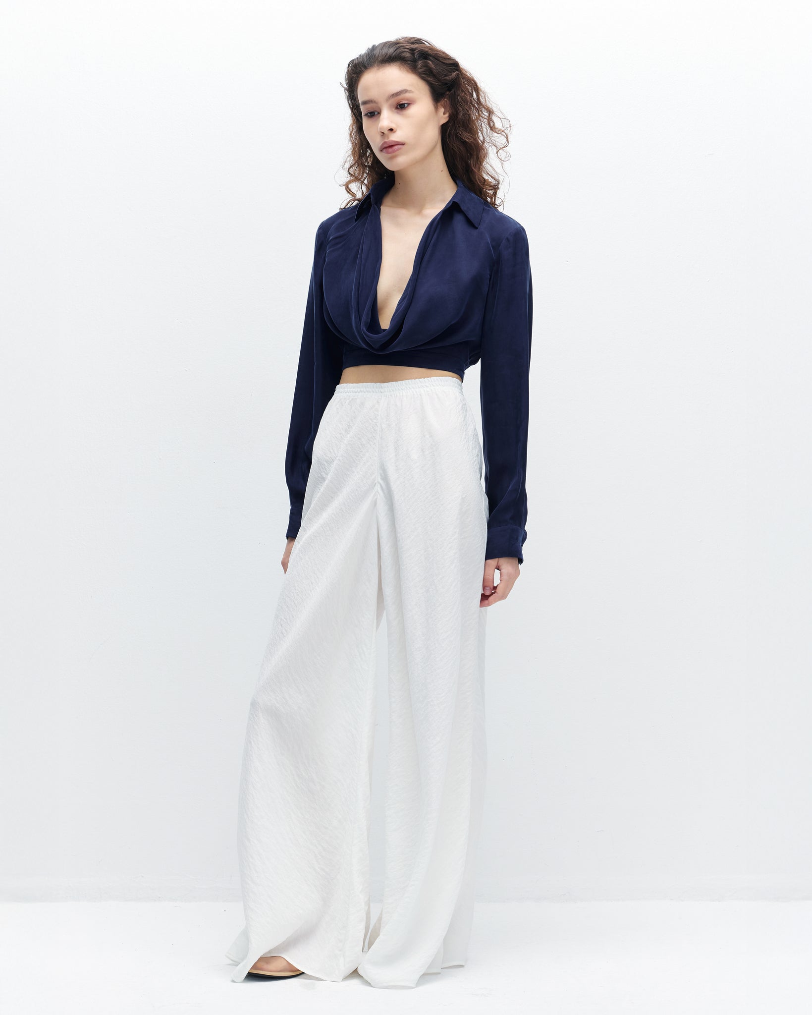 Sofia Top in Evening Blue