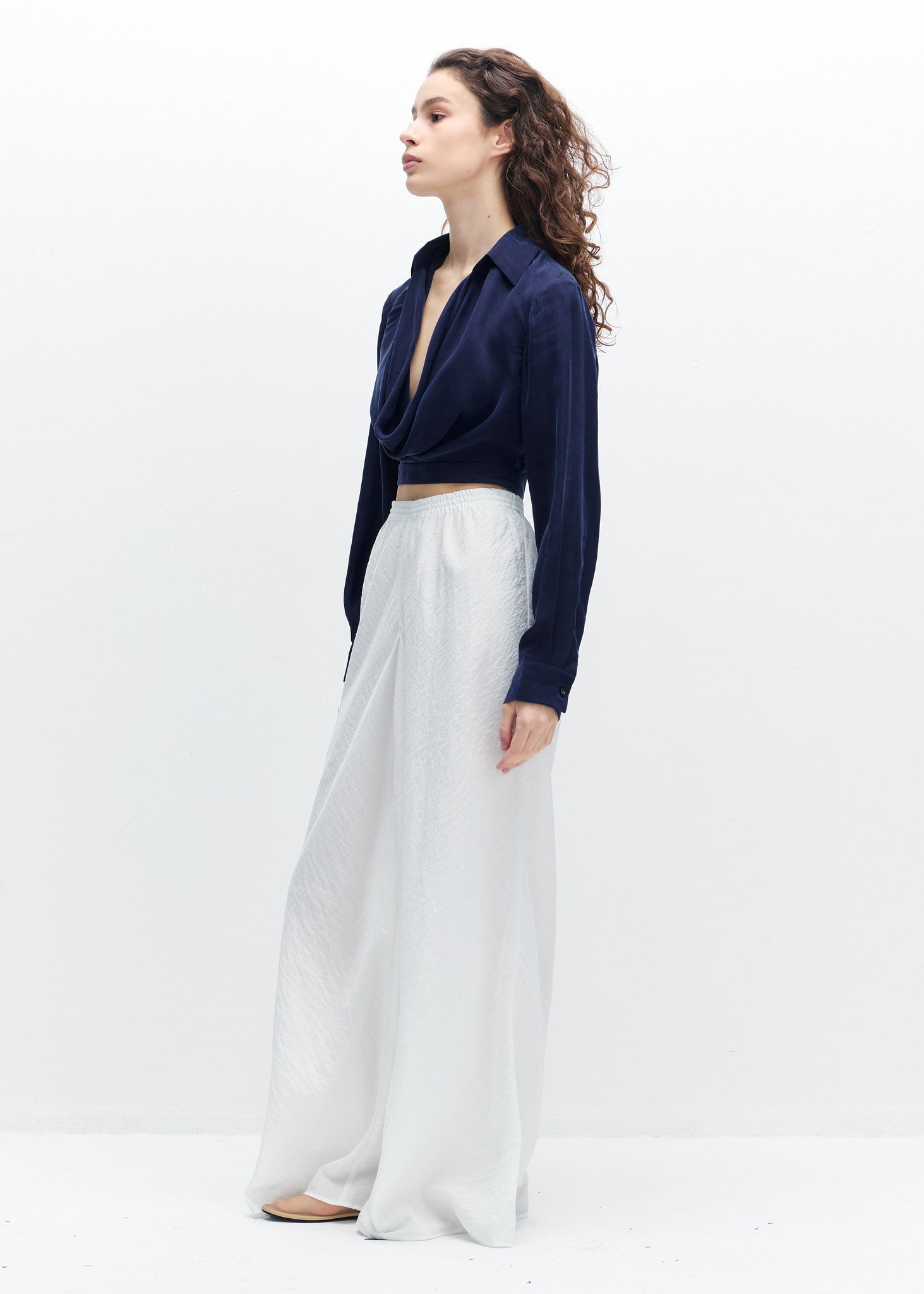 Sofia Top in Evening Blue
