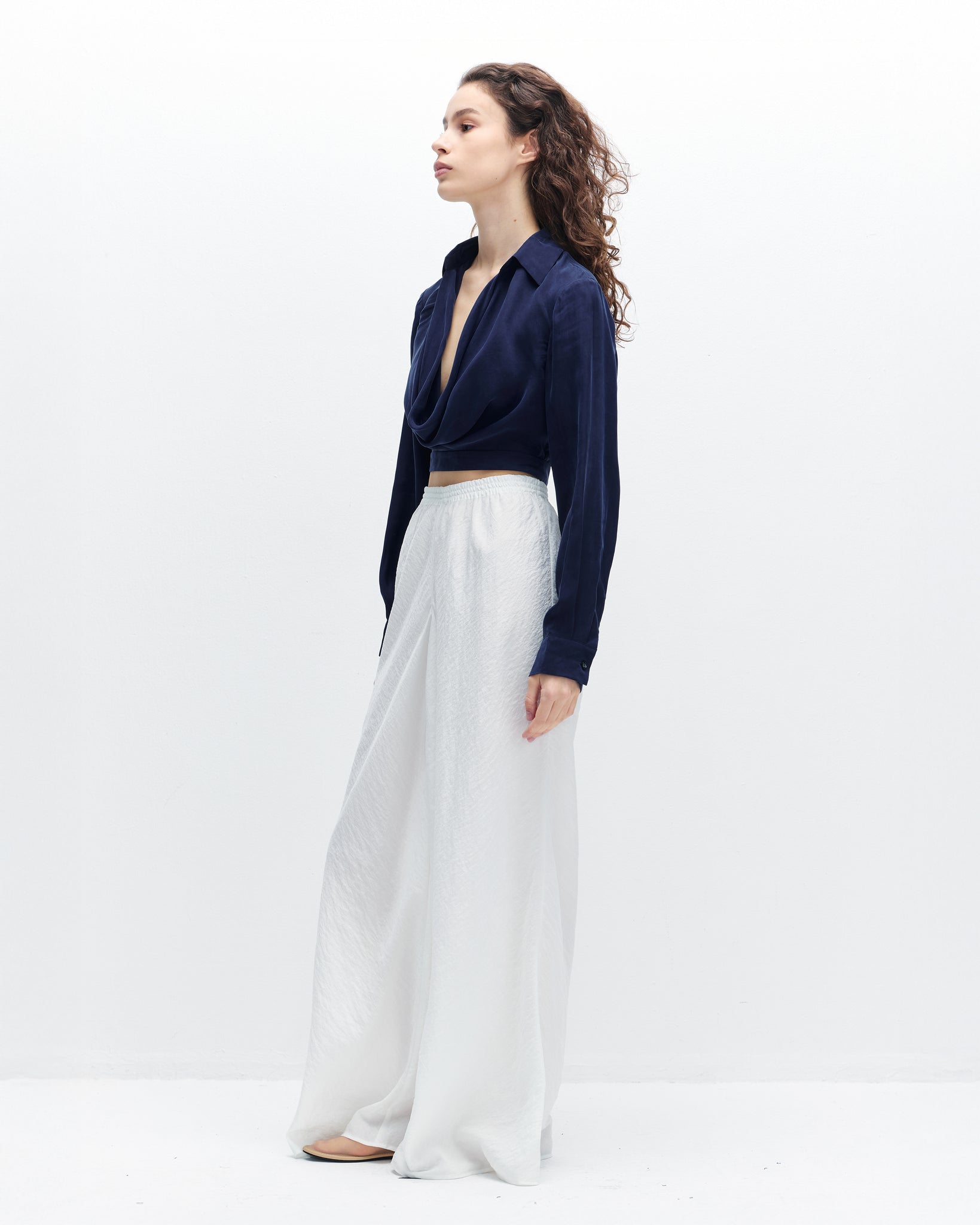 Sofia Top in Evening Blue