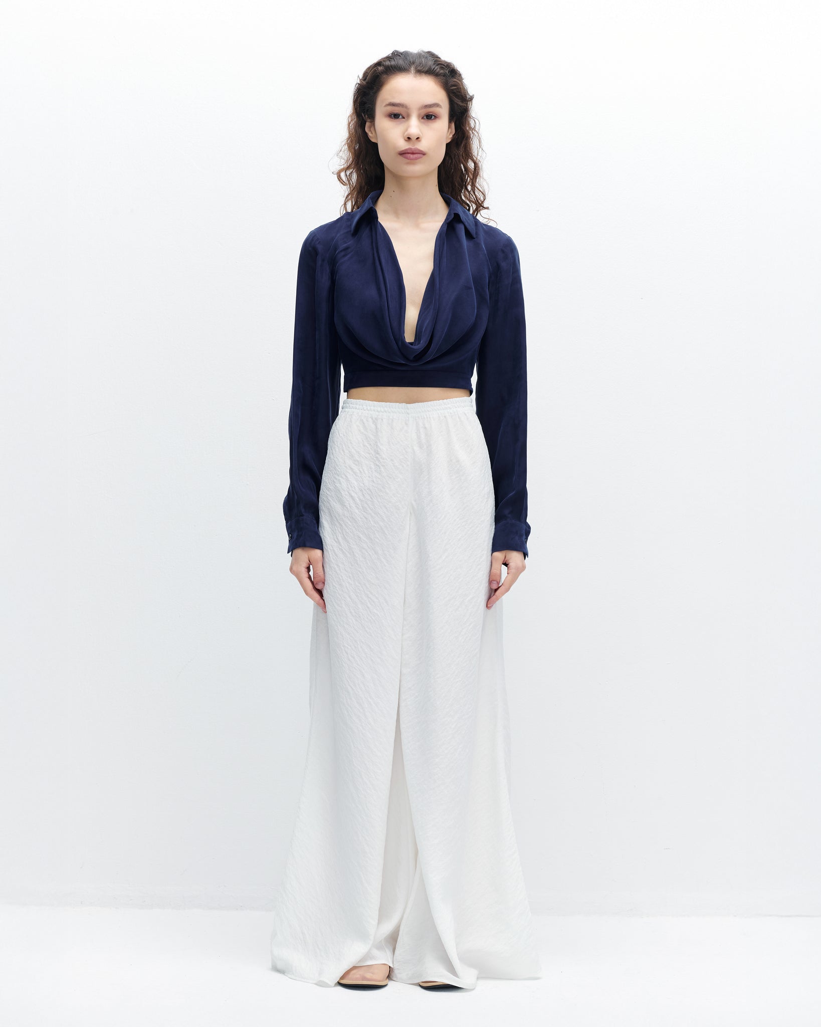 Sofia Top in Evening Blue