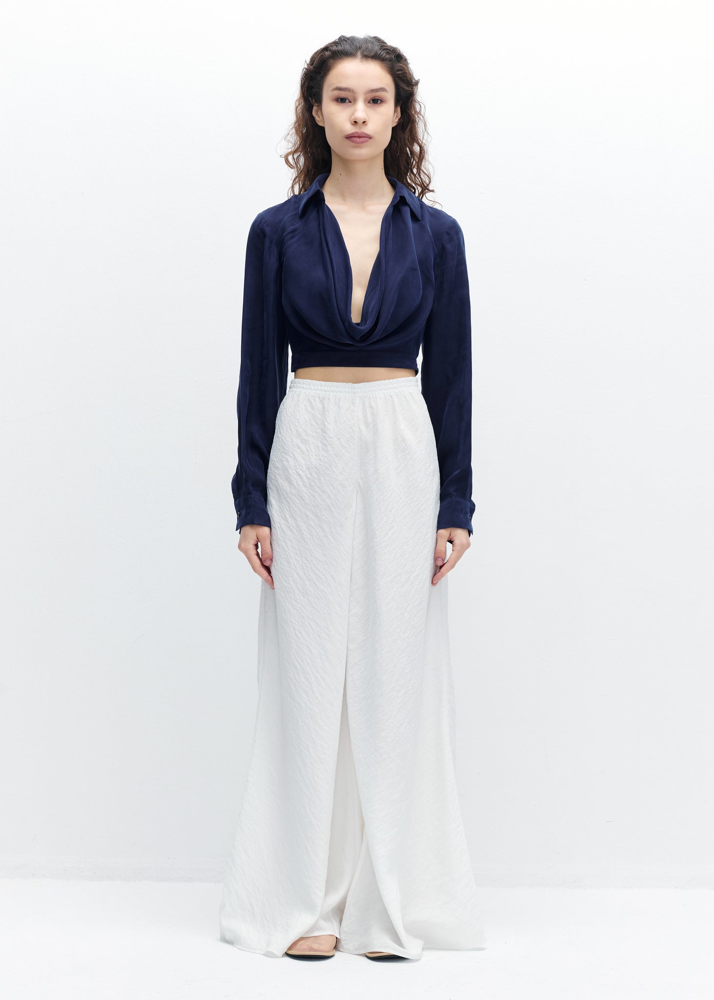 Sofia Top in Evening Blue