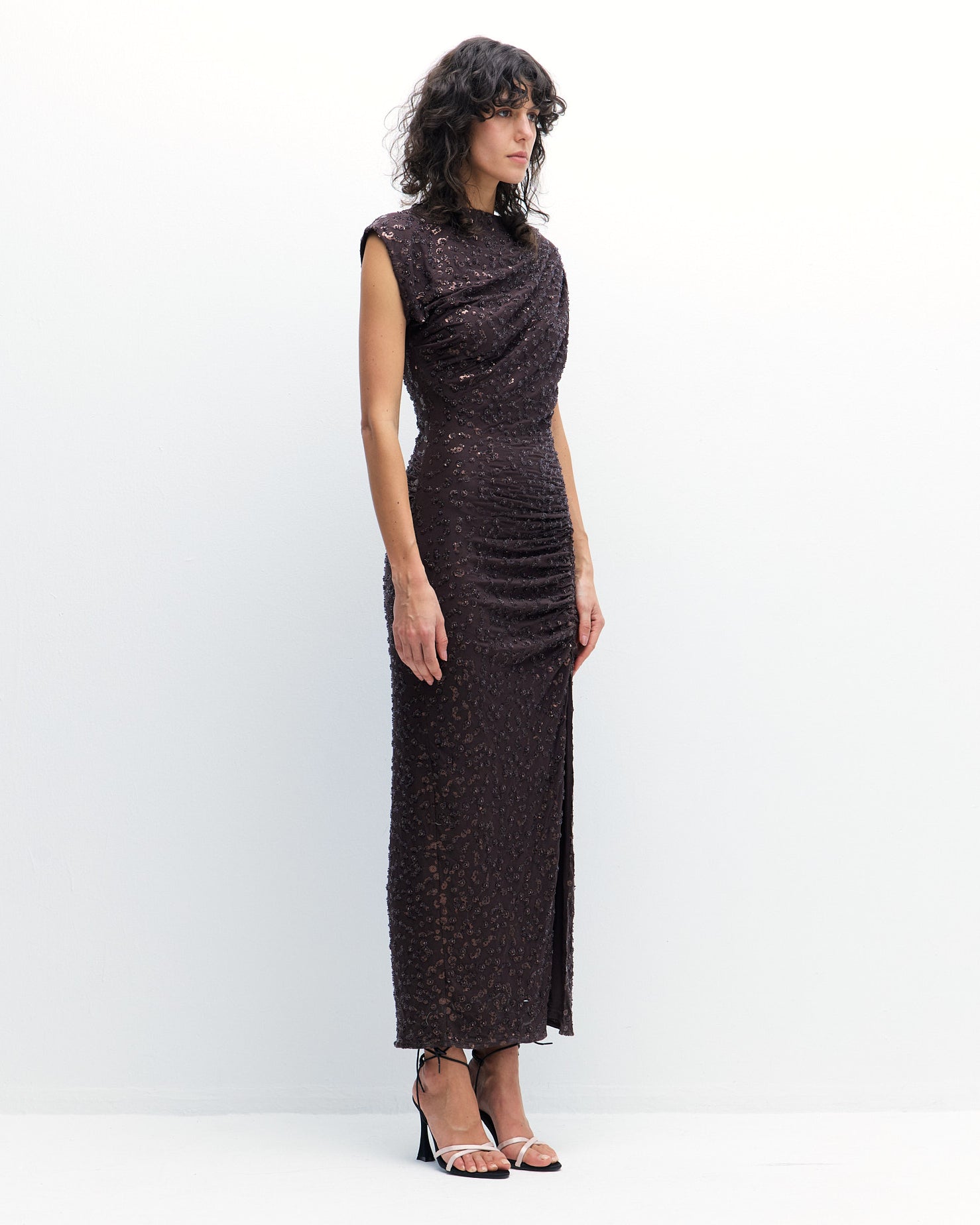 Ivy Dress in Coffee Bean
