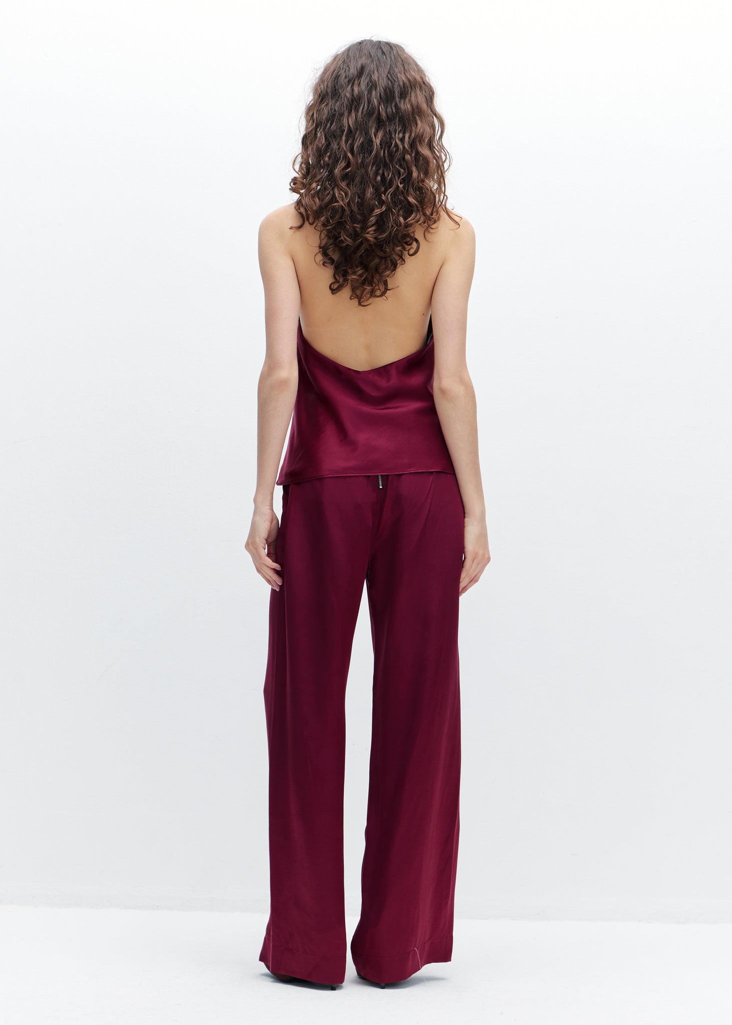 Rhiannon Pant in Burgundy