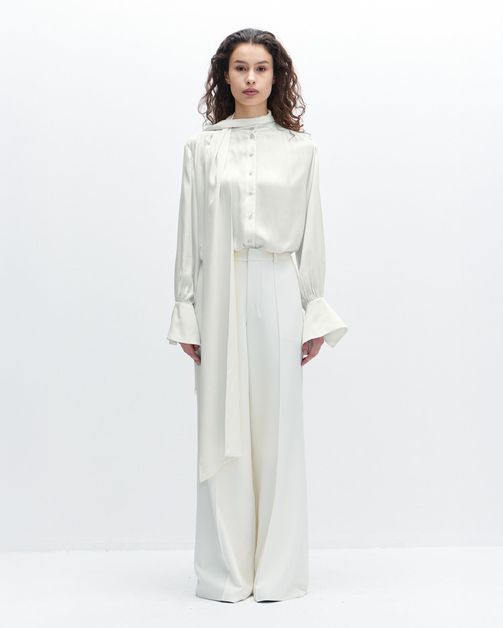 Apollo Shirt in Bone White