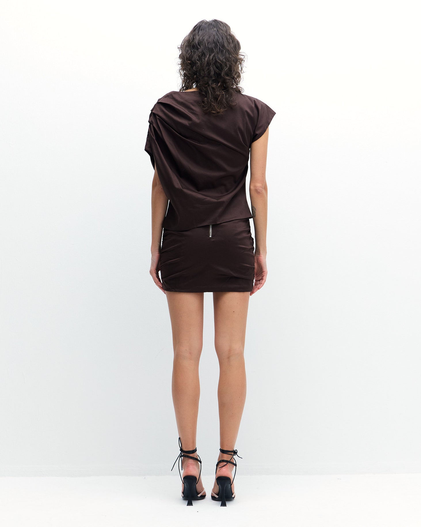 Ivy Top in Coffee Bean