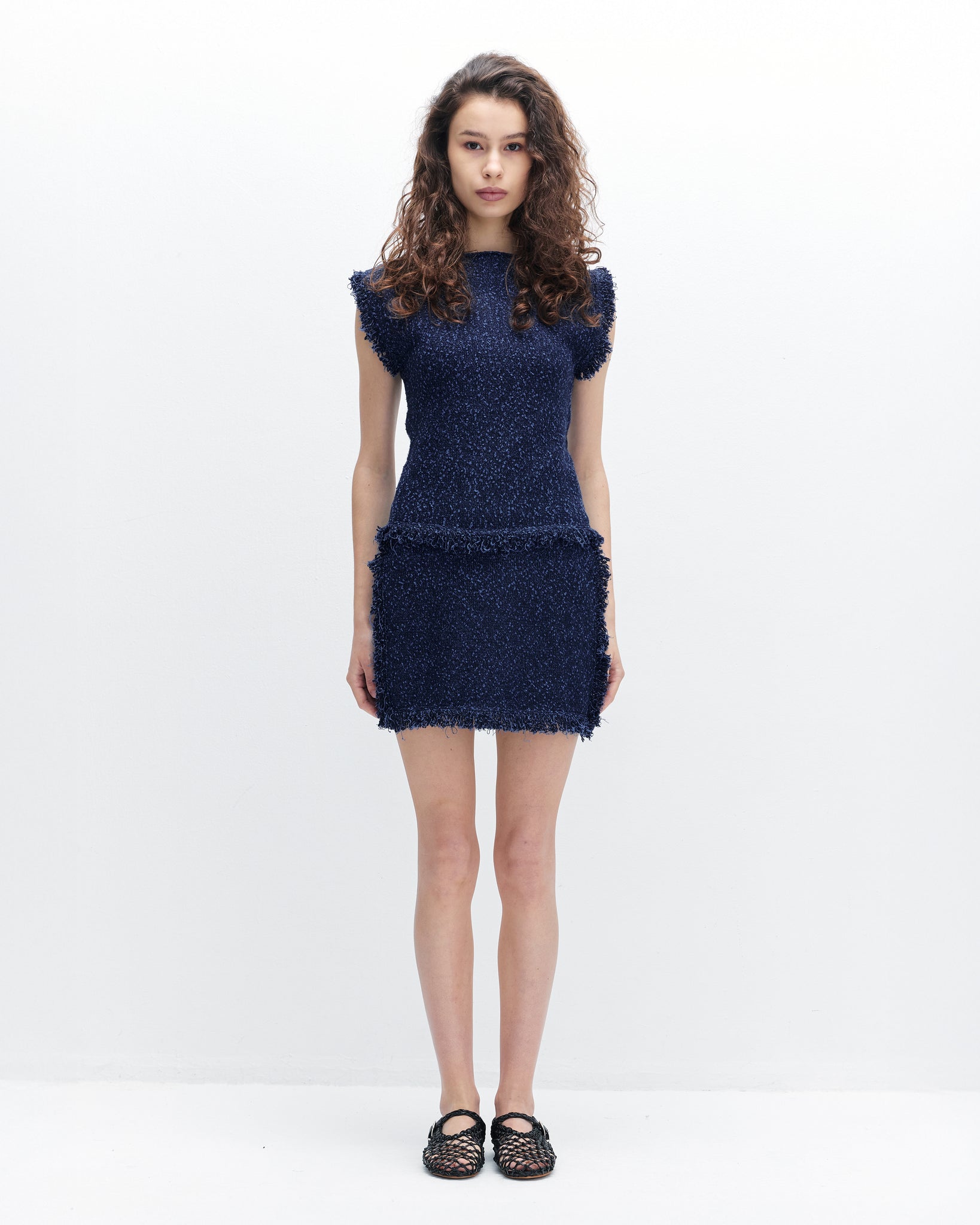 Aurora Top in Navy