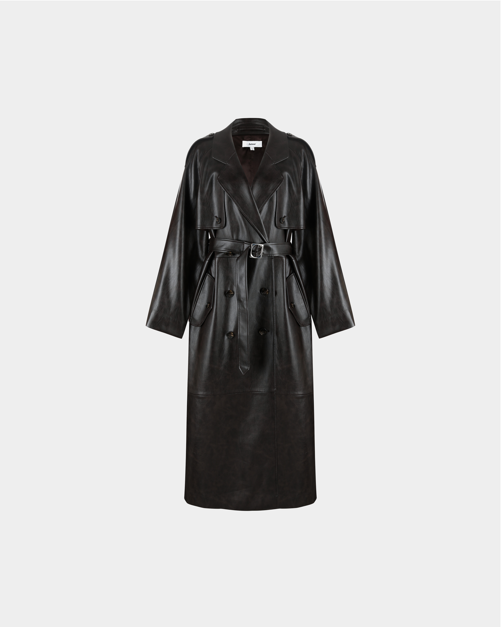 Zeta Trenchcoat in Brown