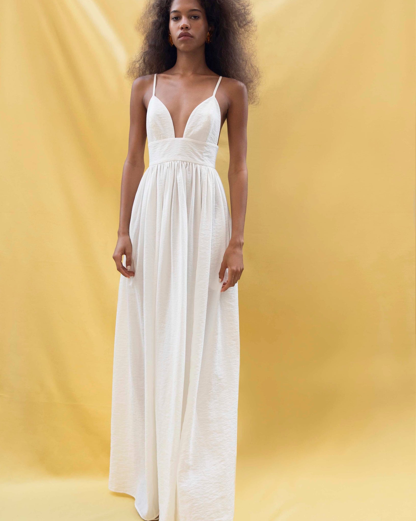 Sophia Dress - White