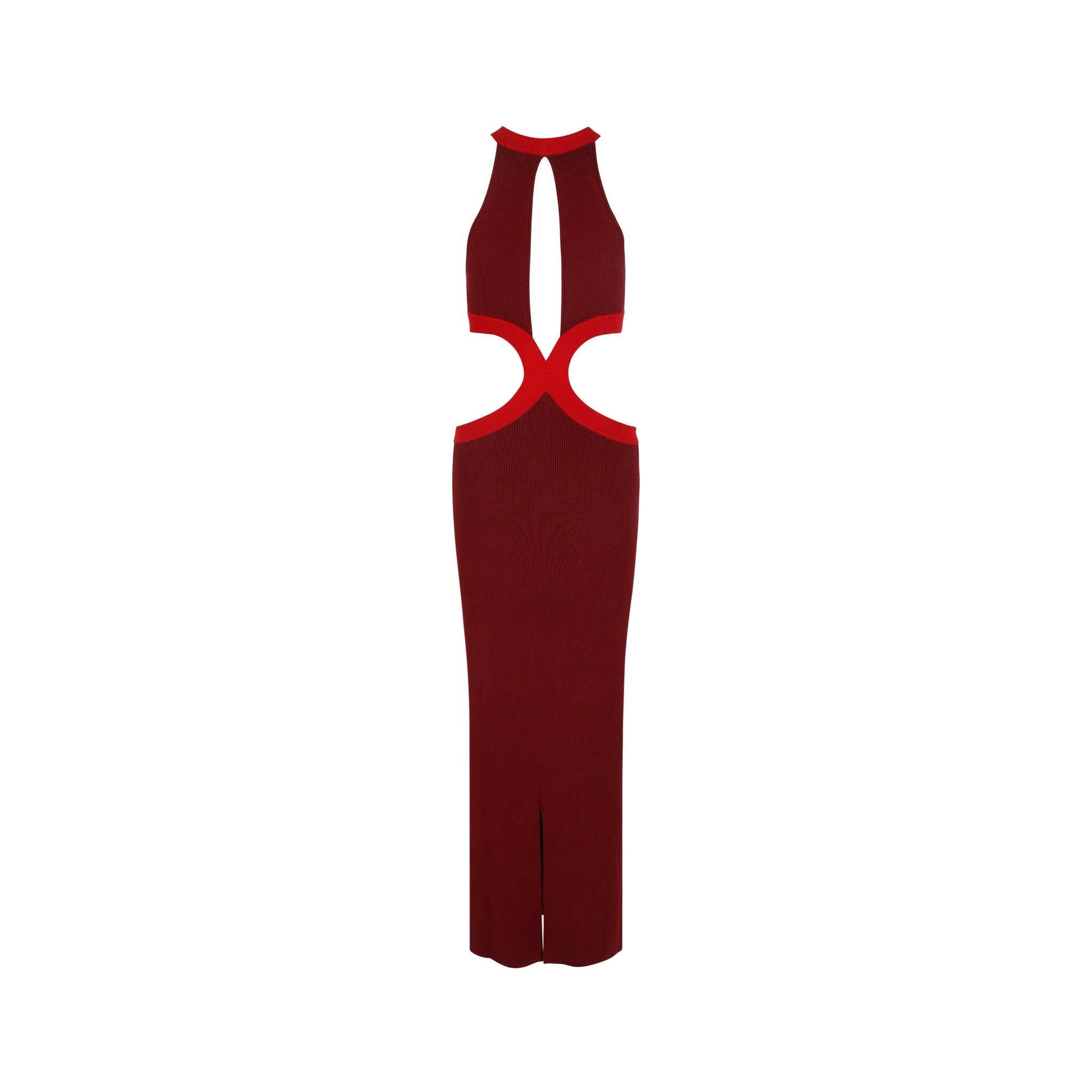 Bridget Dress-Maroon, Red