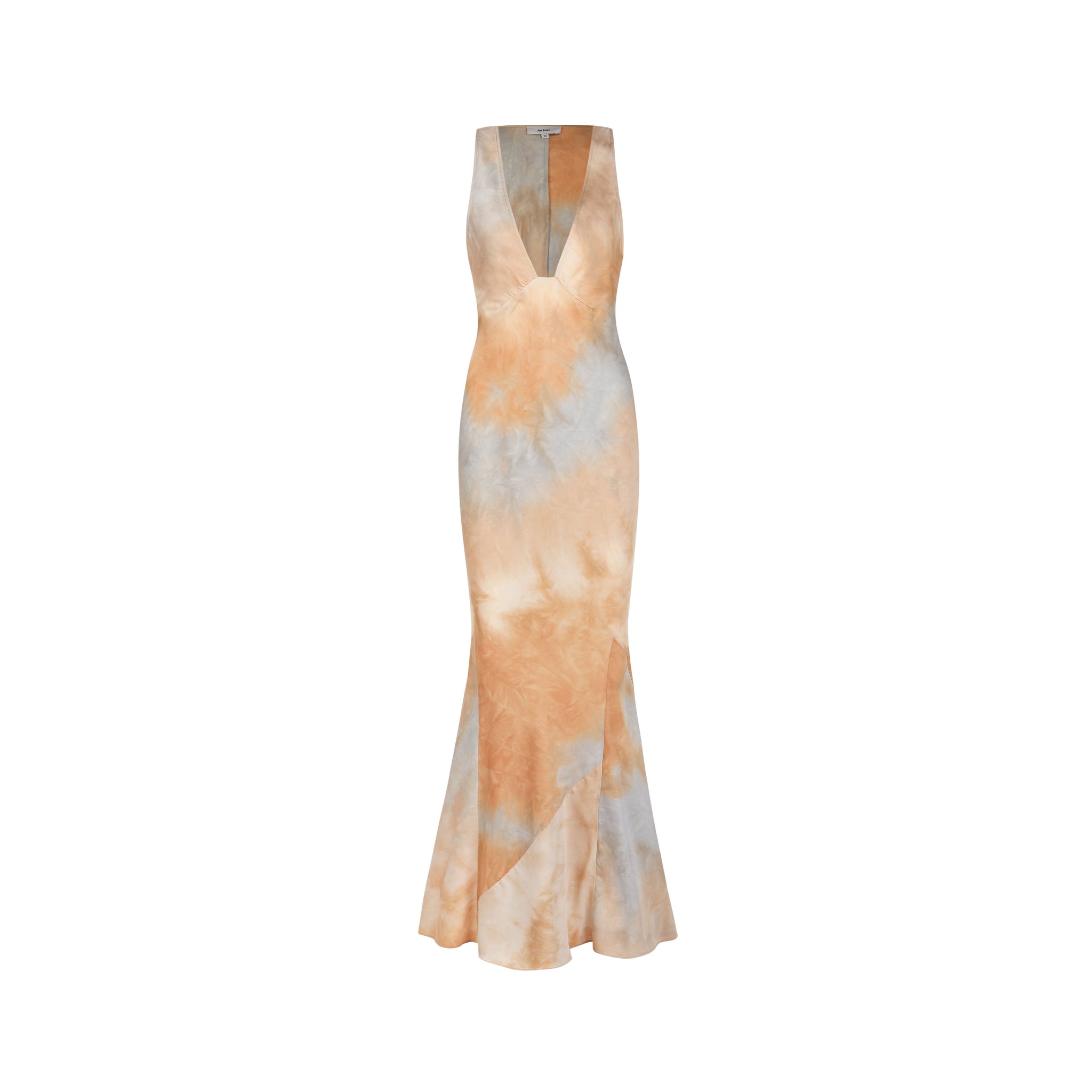 Charlotte Dress - Orange Tie-Dye