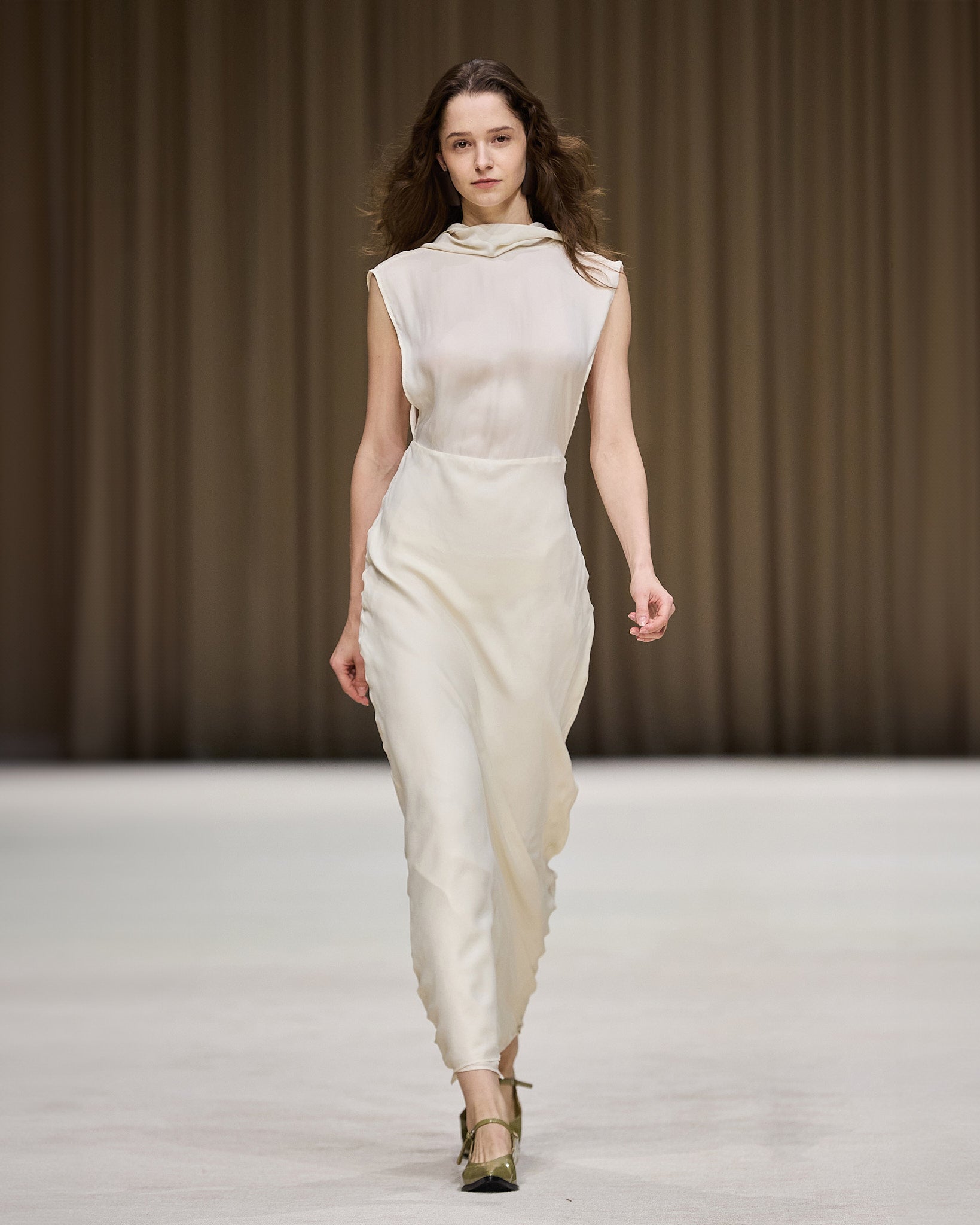 Stella Dress in Bone White