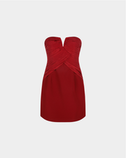 Gianna Dress in Red