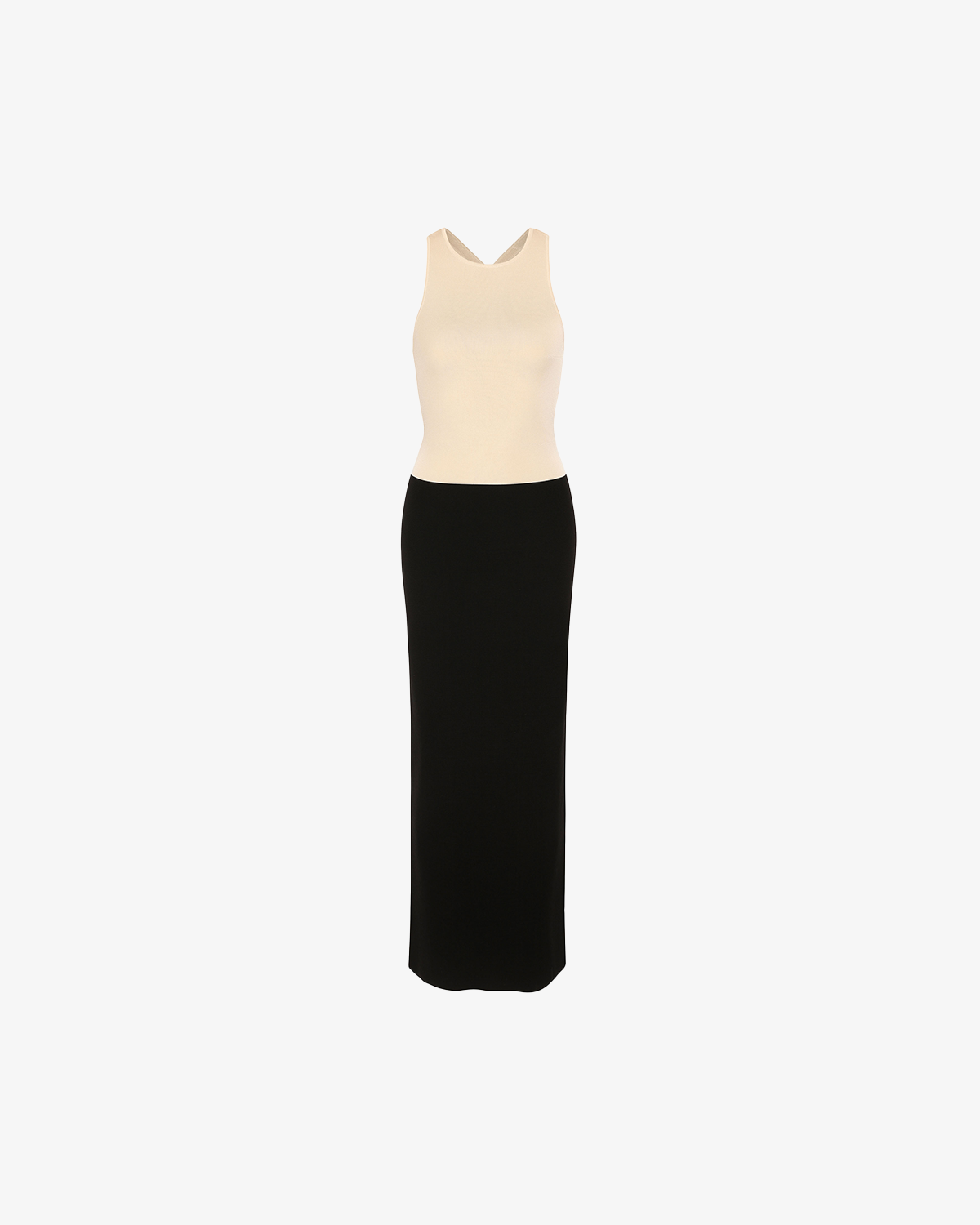 Ines Dress - Black And Cream