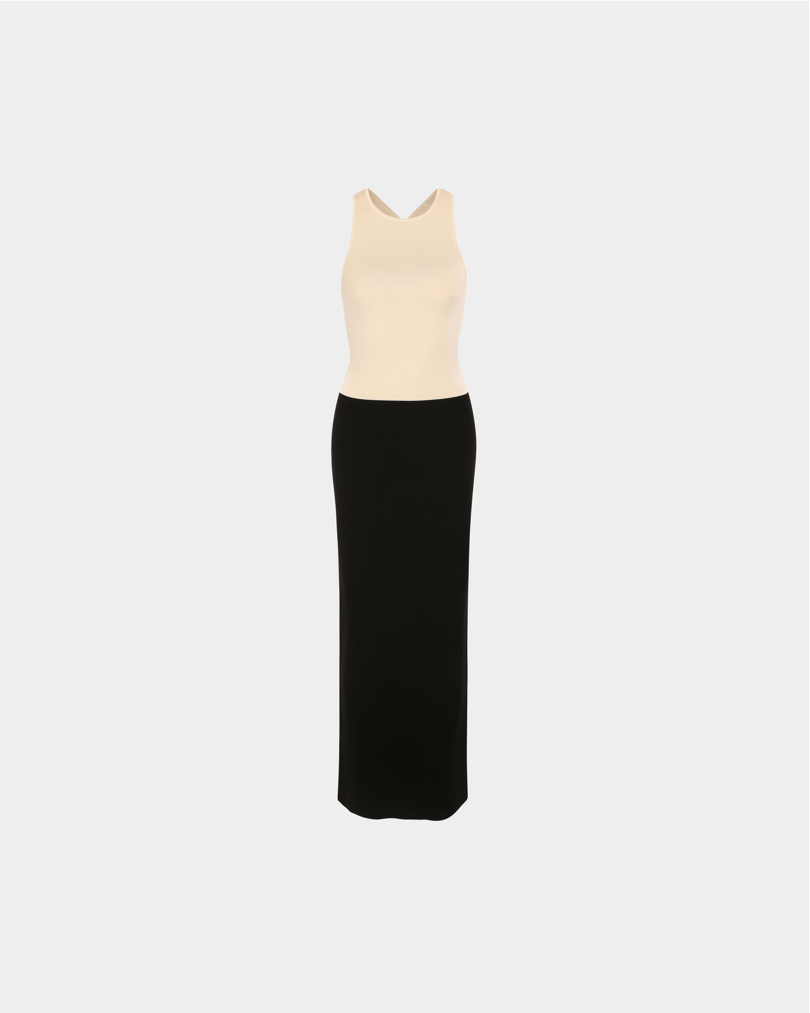Ines Dress - Black And Cream