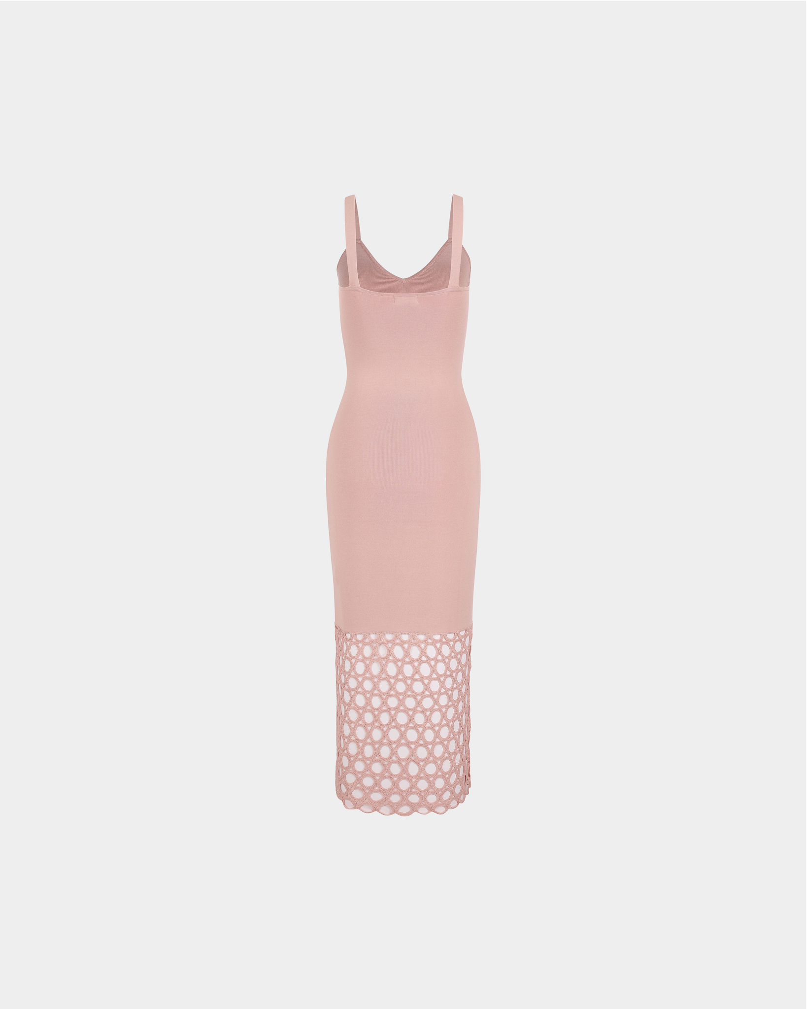 Isobel Dress-Peach Beige