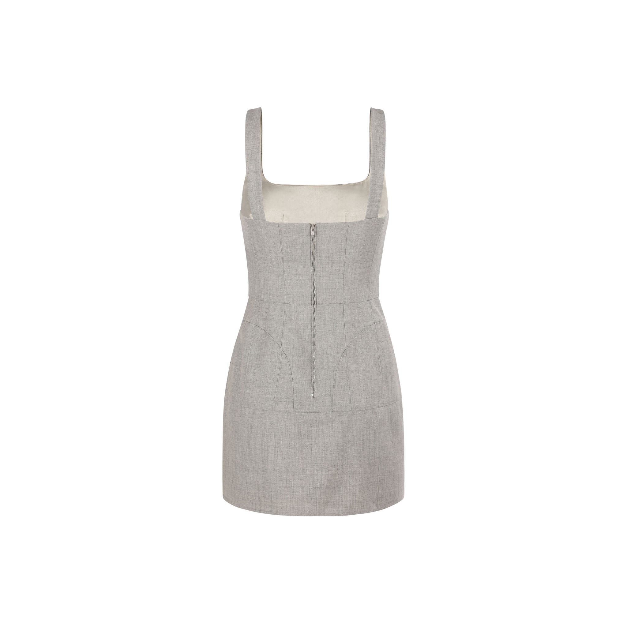 Mae Mini Dress - Grey