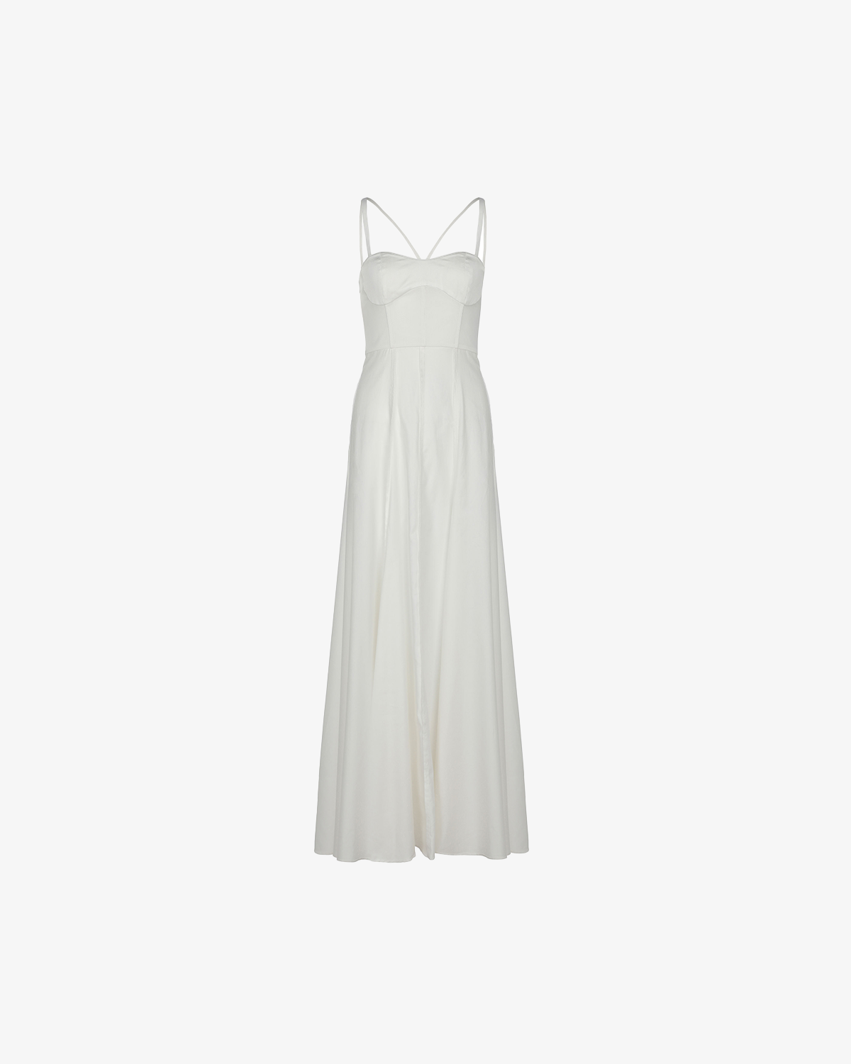 Sloane Long Dress - White